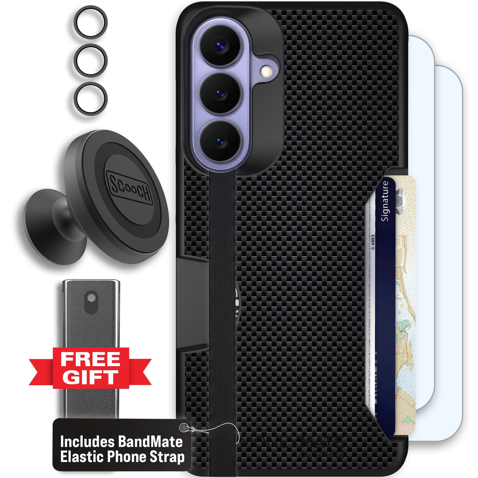 Moneymate - S26 Plus - Carbon Fiber - Defender Bundle