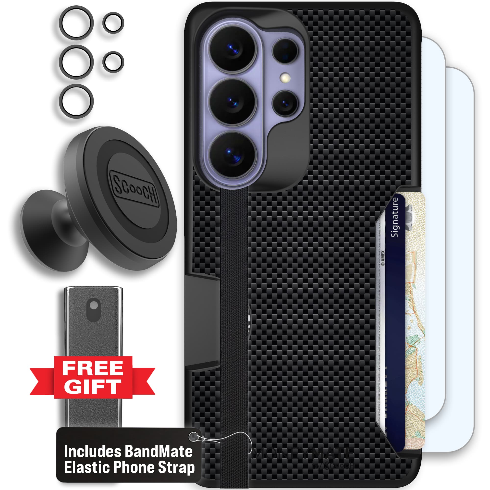 Moneymate - S26 Ultra - Carbon Fiber - Defender Bundle