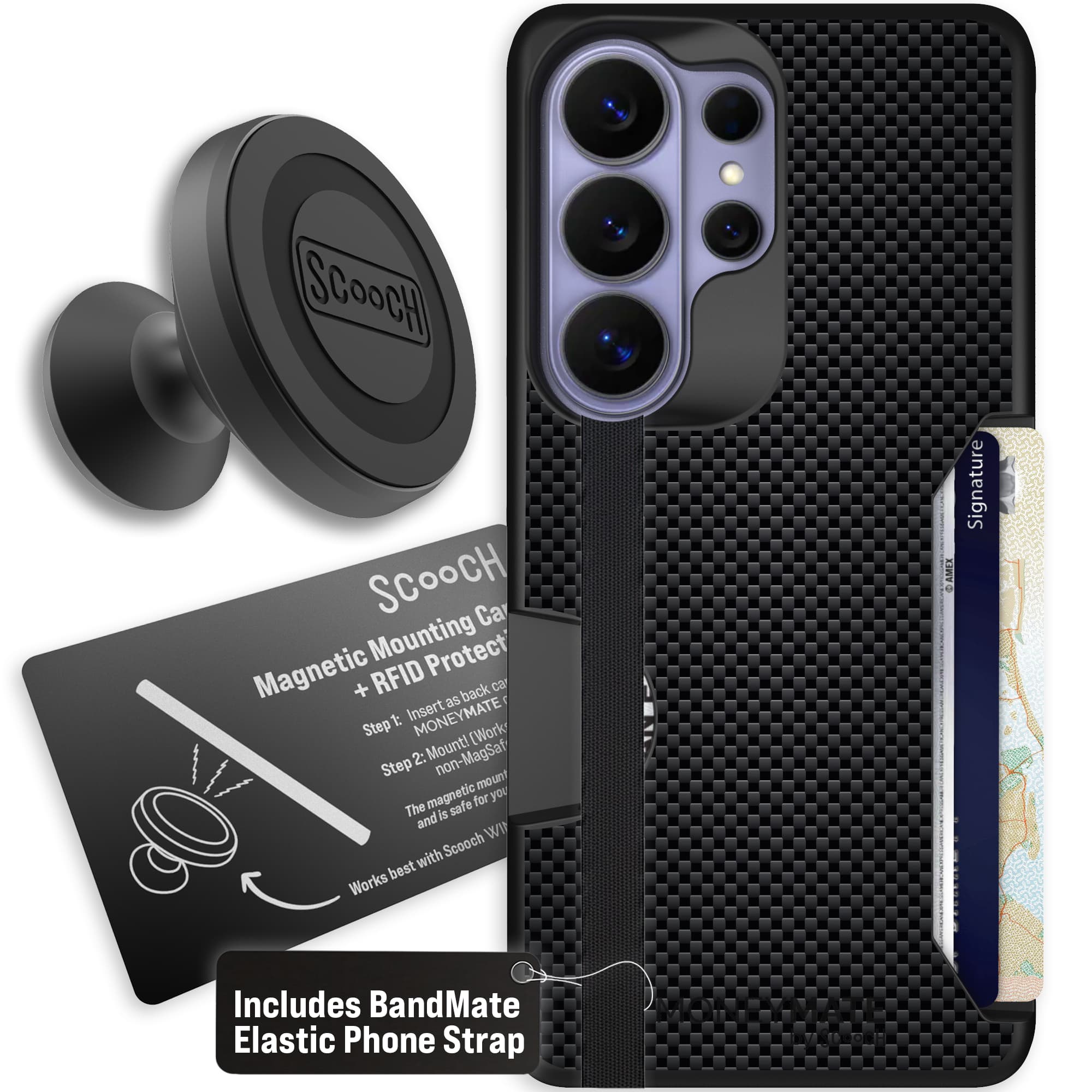 Moneymate - S26 Ultra - Carbon Fiber - Starter Bundle
