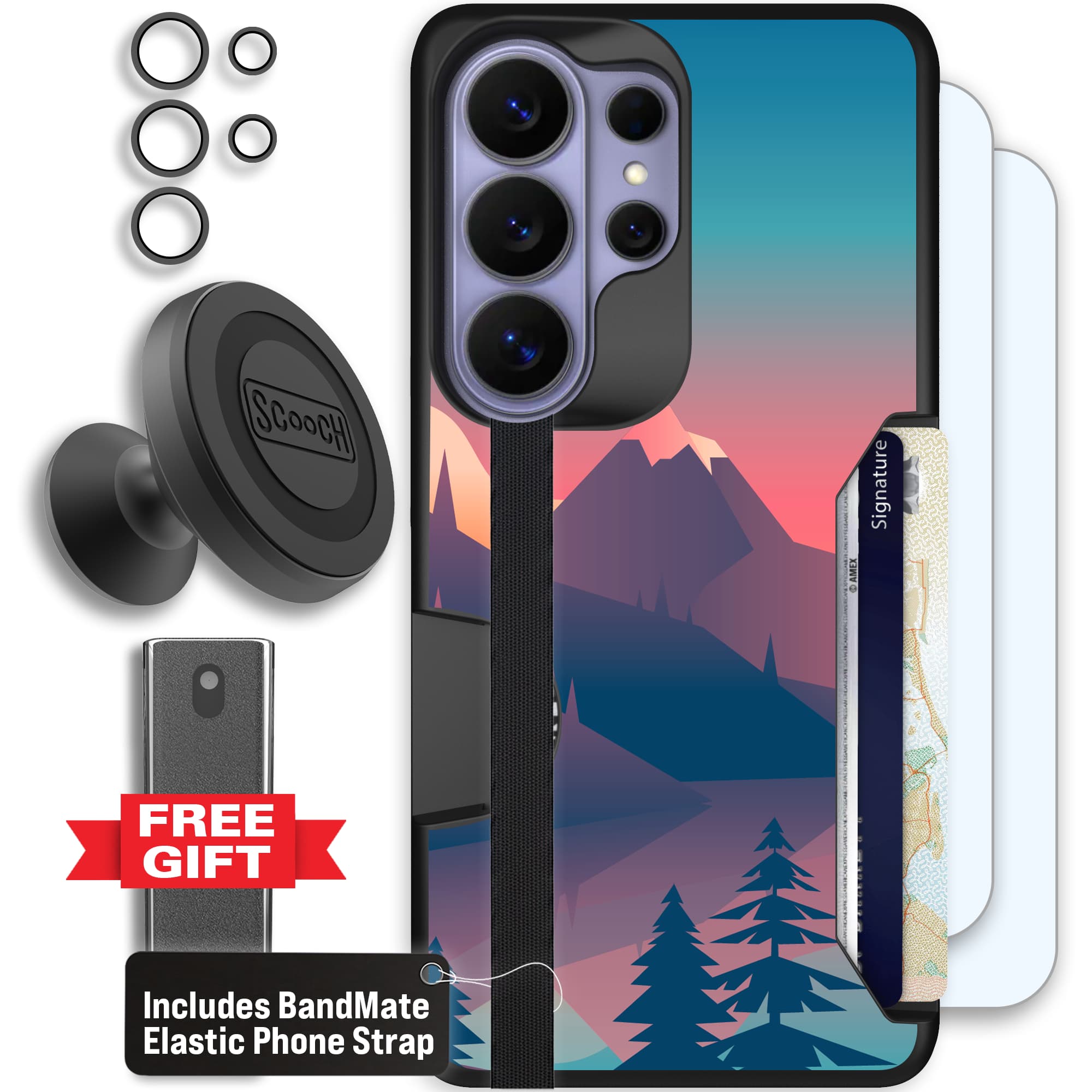 Moneymate - S26 Ultra - Mountain Range - Defender Bundle