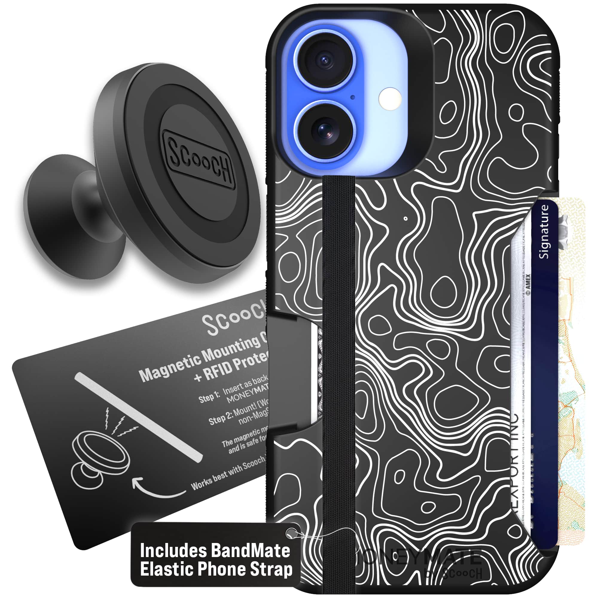 Moneymate - iPhone 16 - Topography - Starter Bundle