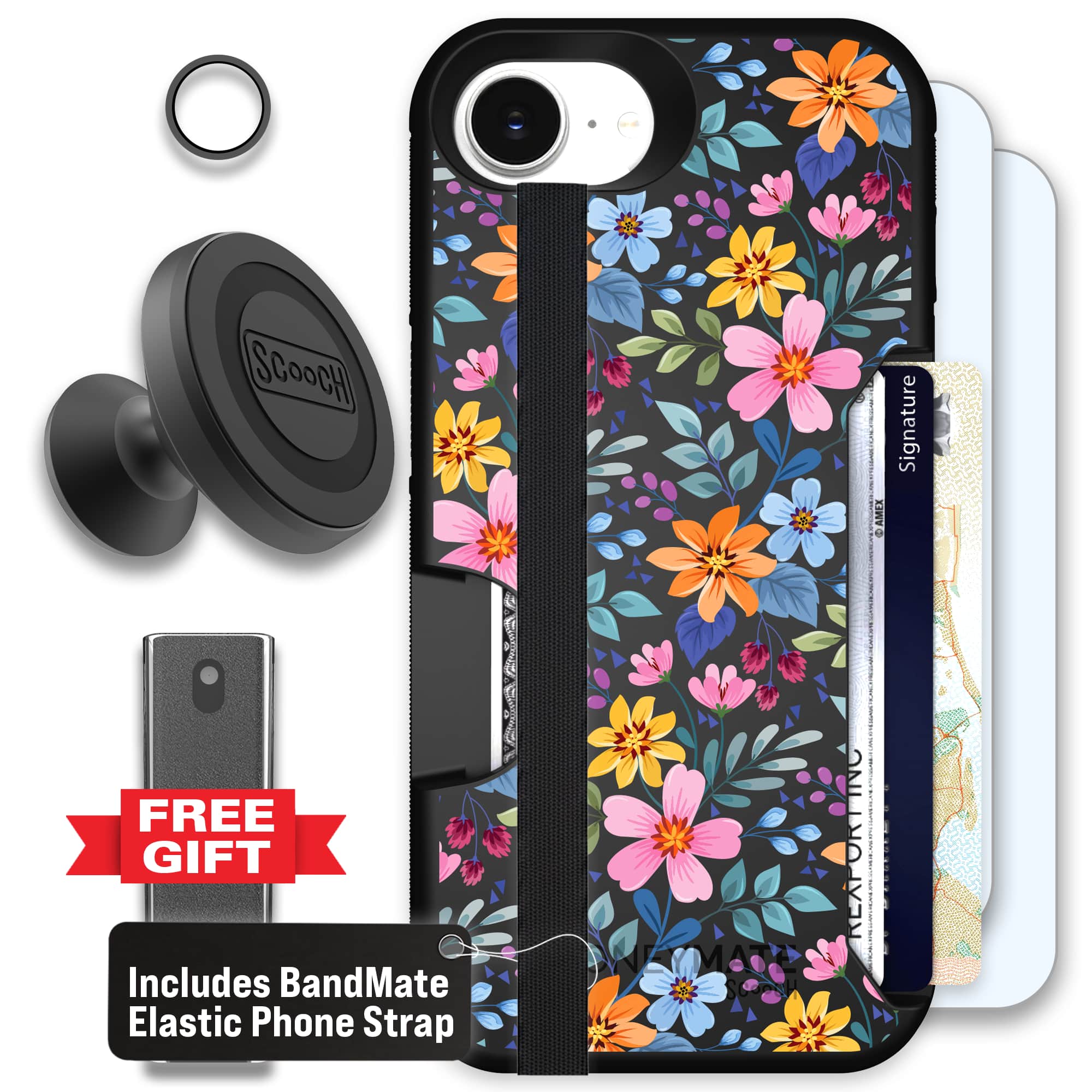 Moneymate - iPhone 16e - Full Bloom - Defender Bundle