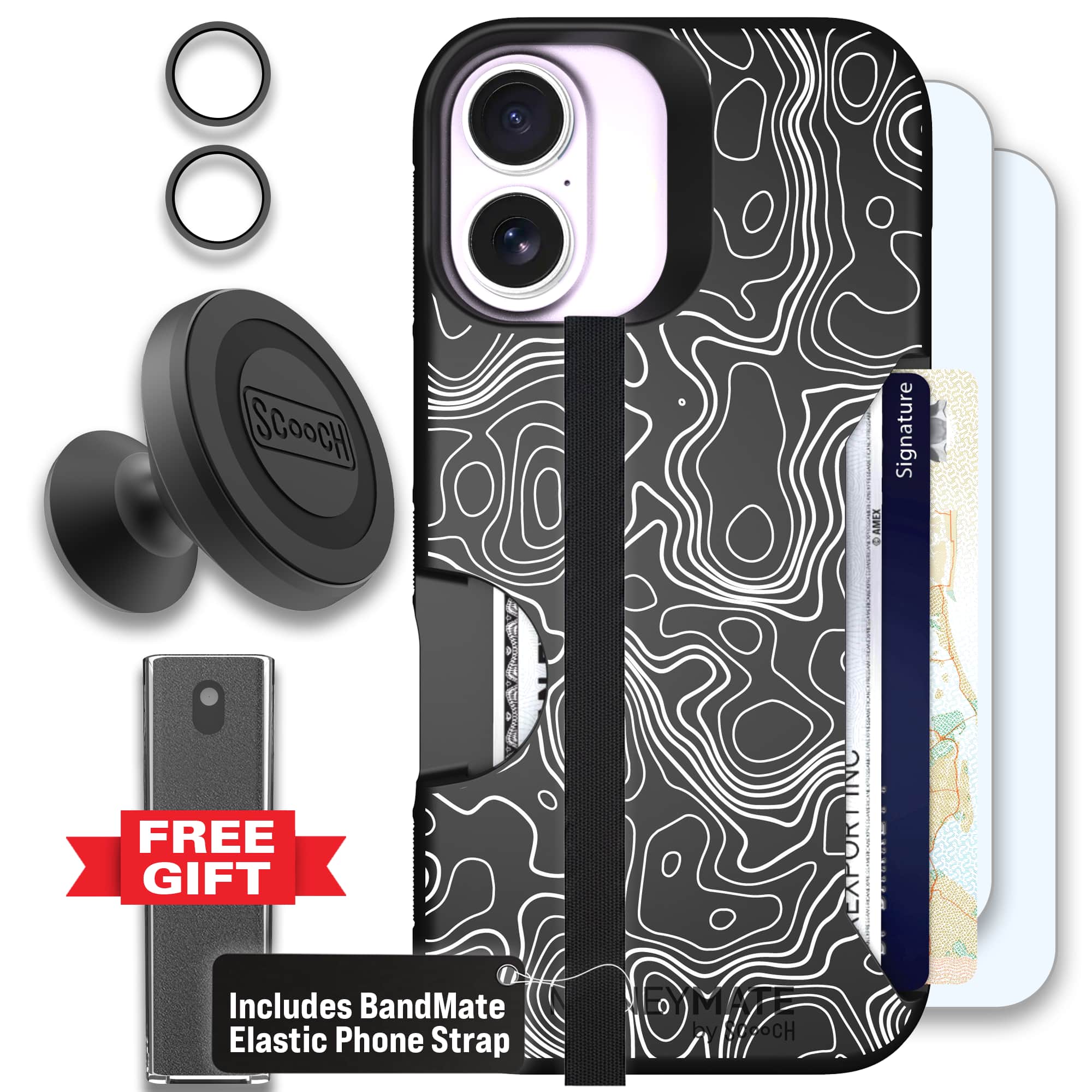 Moneymate - iPhone 17 - Topography - Defender Bundle