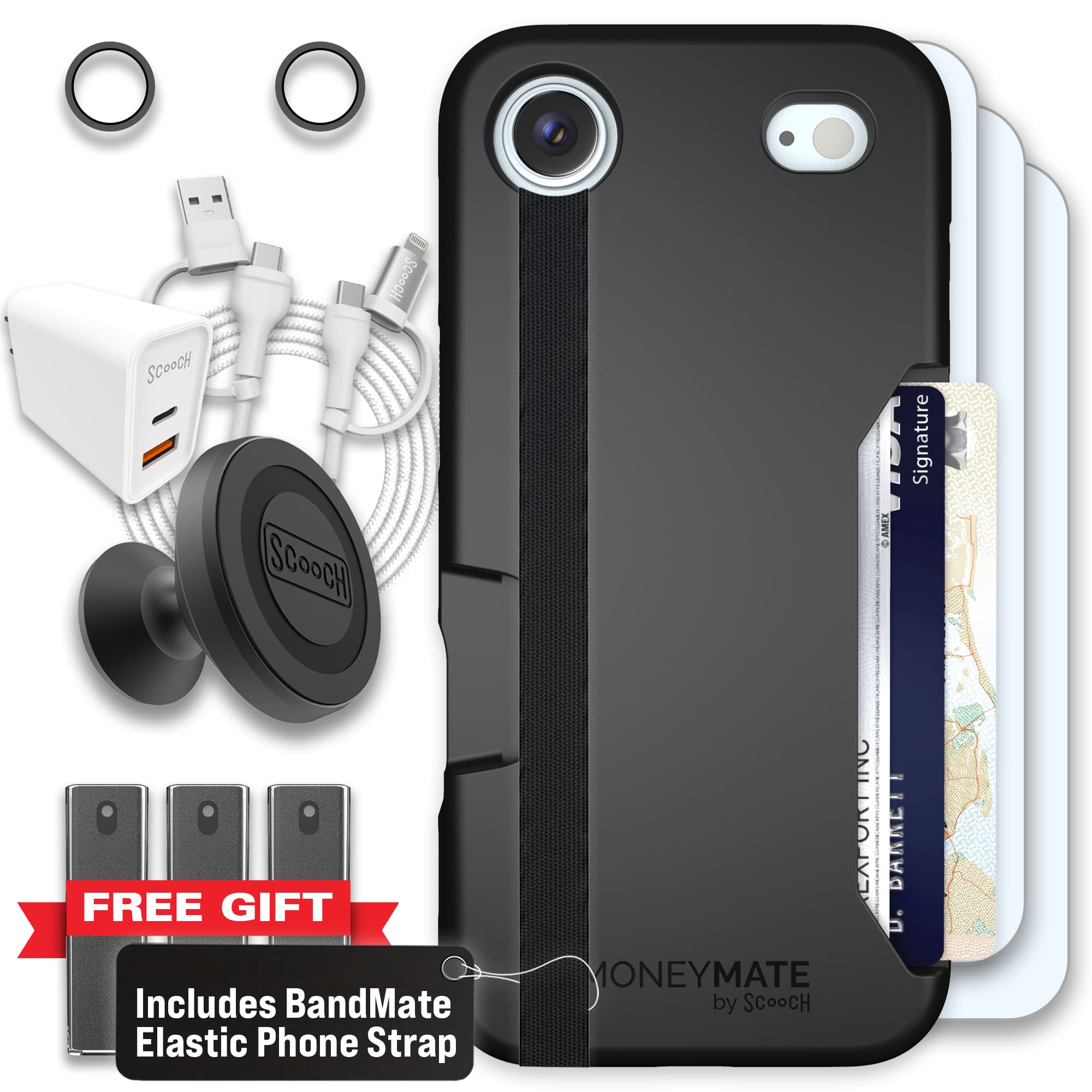 Moneymate - iPhone Air - Black - Ultimate Bundle