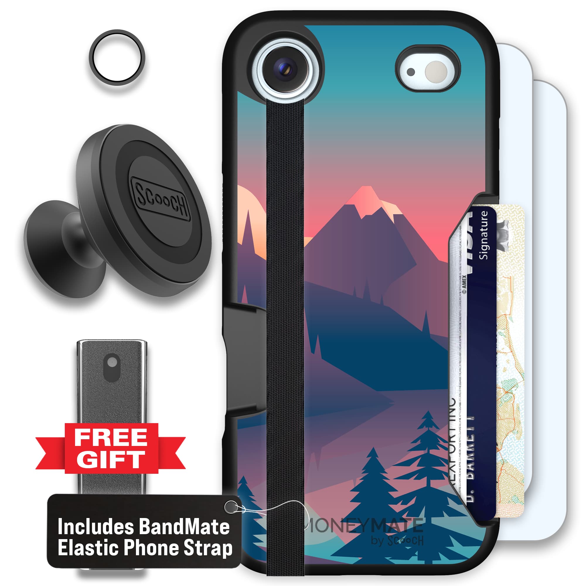 Moneymate - iPhone Air - Mountain Range - Defender Bundle
