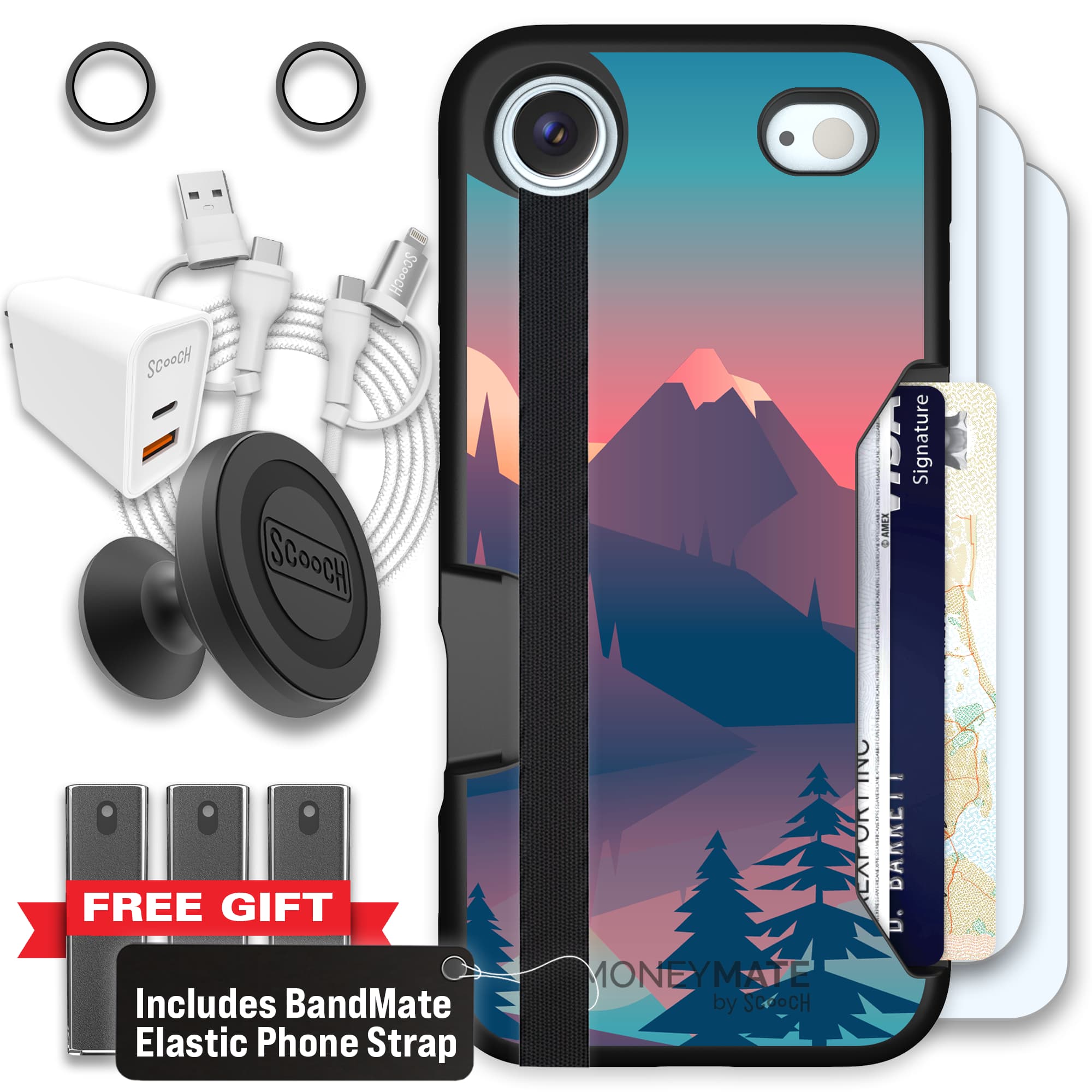 Moneymate - iPhone Air - Mountain Range - Ultimate Bundle