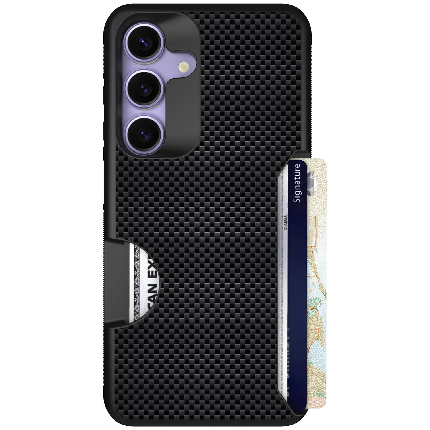 Scooch-Moneymate for Samsung Galaxy S25-Carbon-Fiber