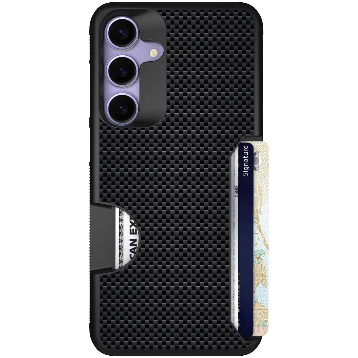 Scooch-Moneymate for Samsung Galaxy S25+-Carbon-Fiber