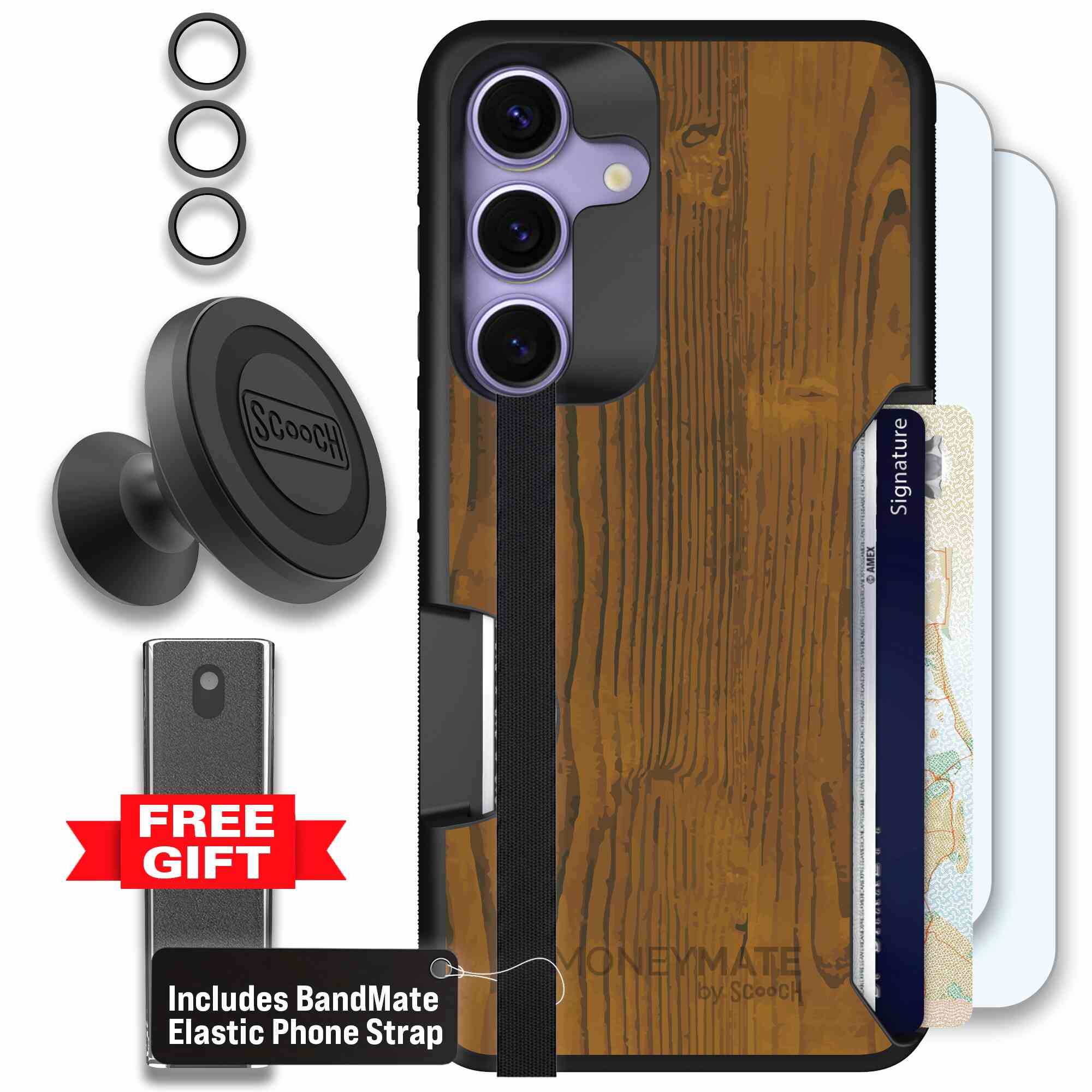 Wood Grain | website | Galaxy S25 | Defender Bundle