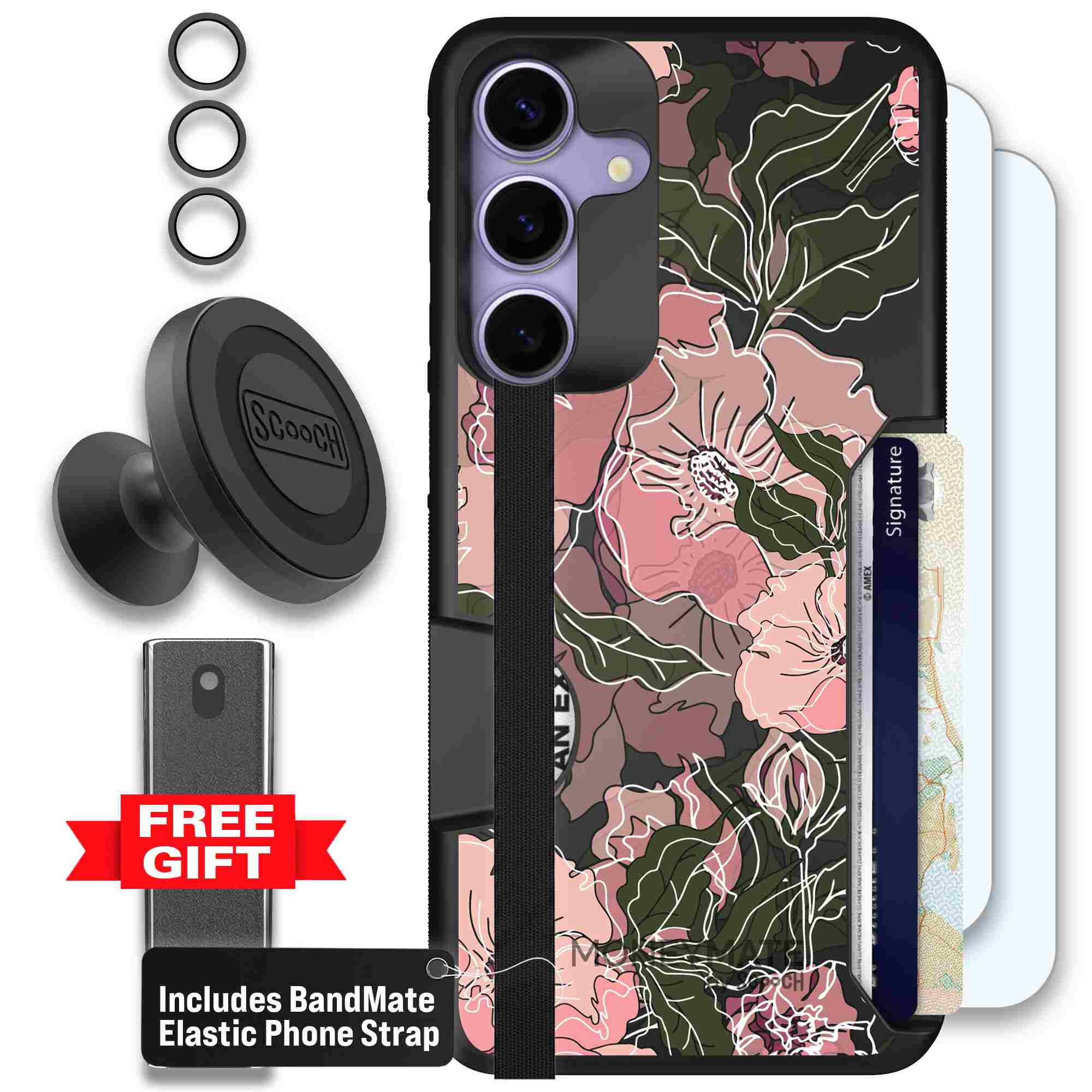 Blush Botanical | website | Galaxy S25+ | Defender Bundle