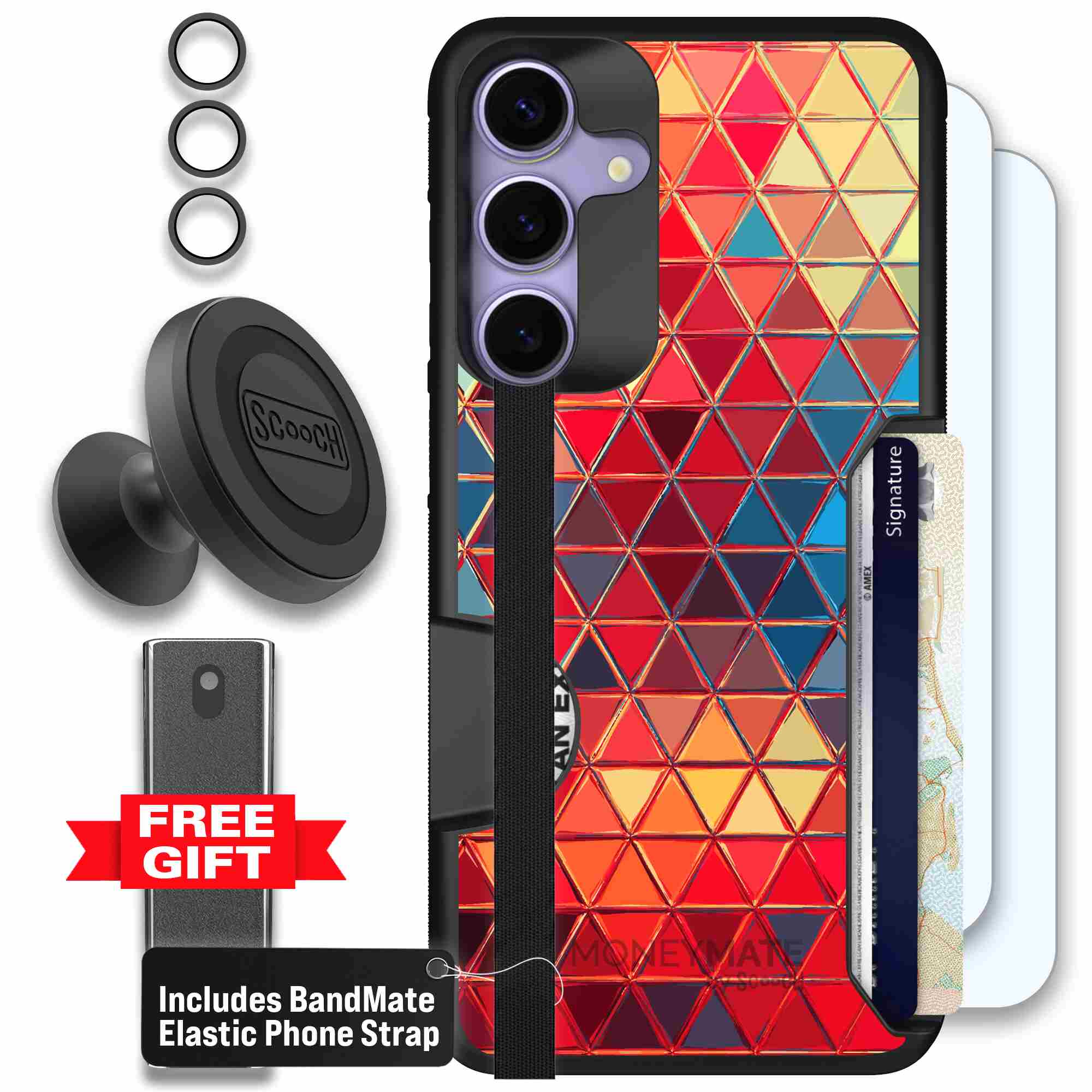 Festive Glass | website | Galaxy S25+ | Defender Bundle