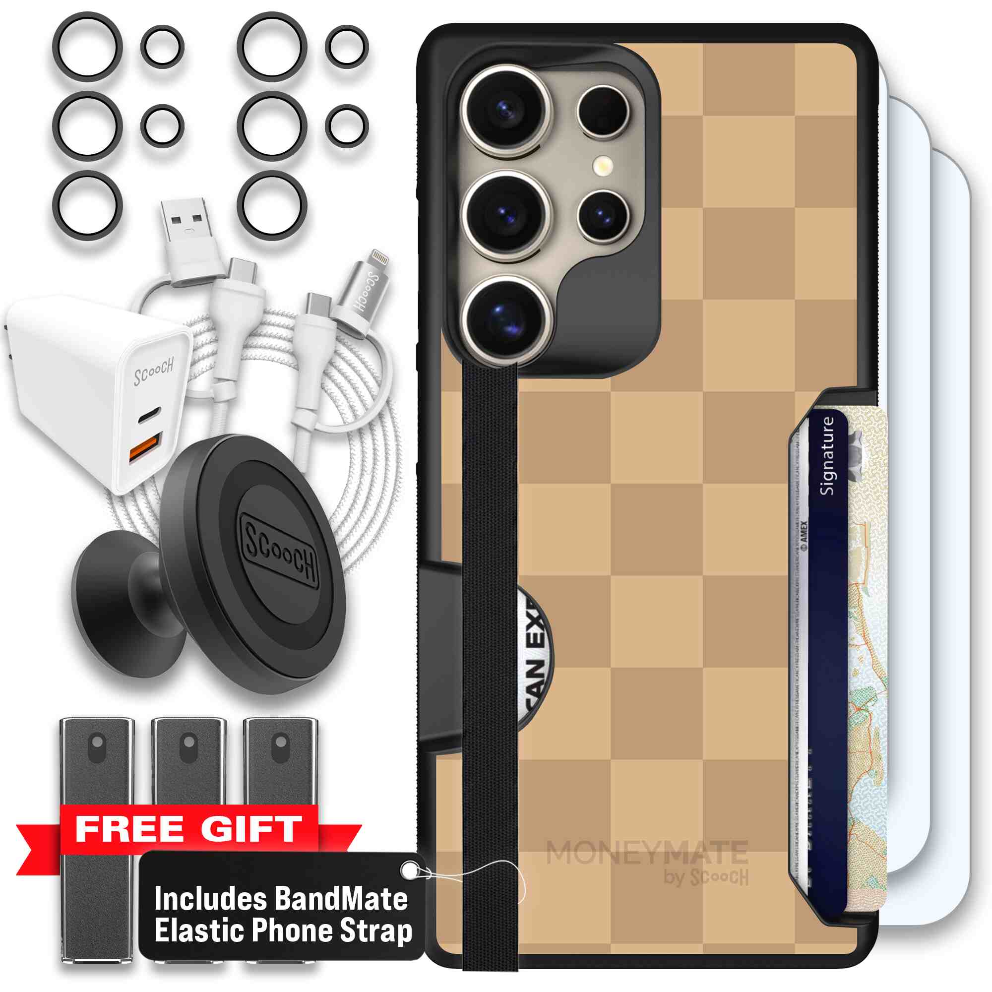 Checkered Beige | website | Galaxy S25 Ultra | Ultimate Bundle