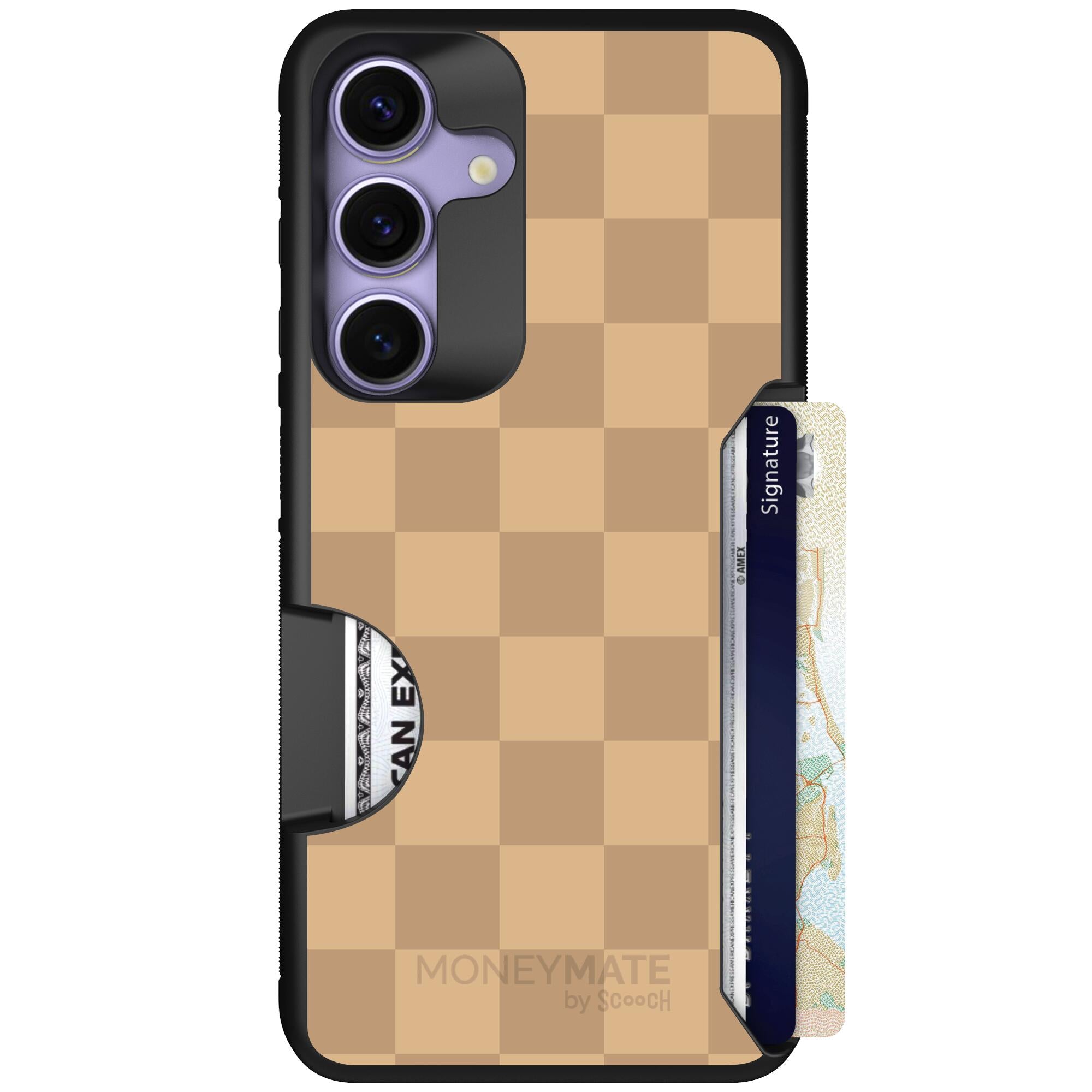 Checkered Beige | website | Galaxy S25 | Case