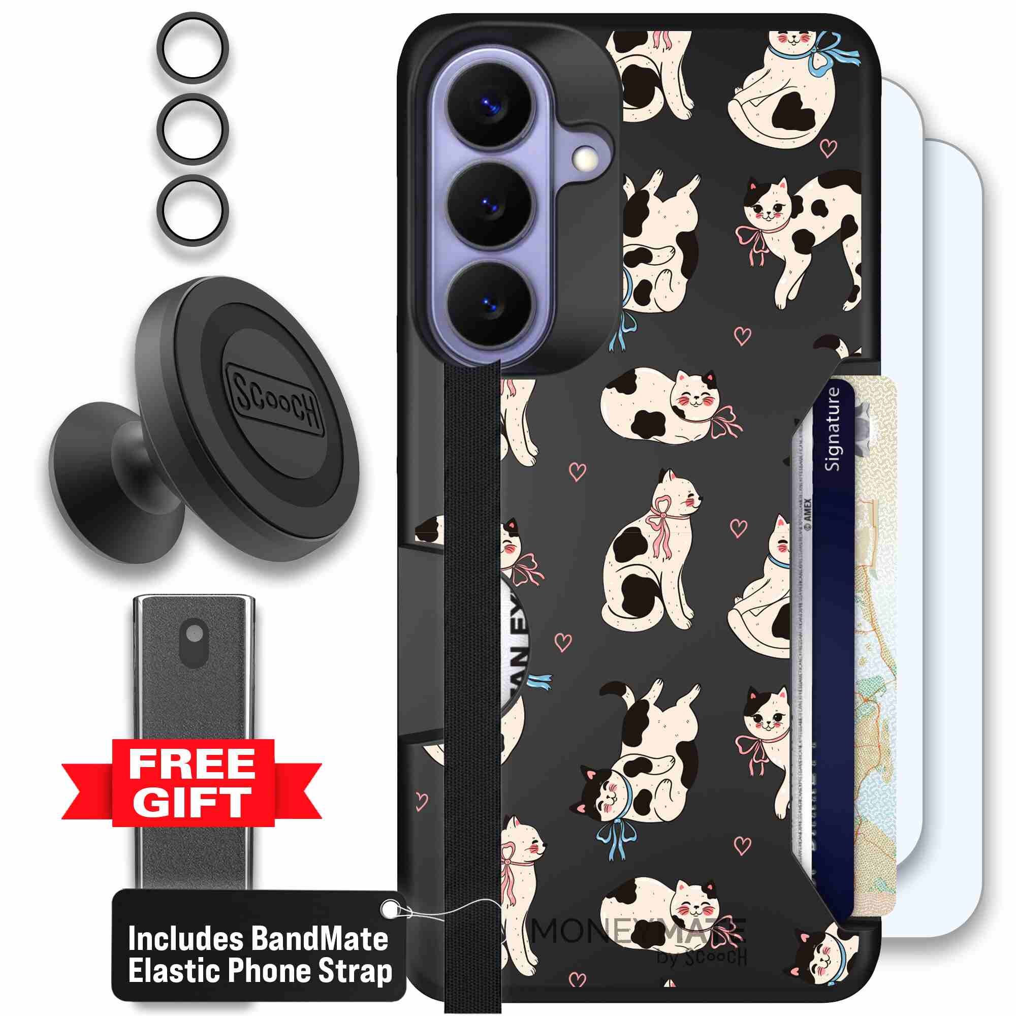 Bow Kitties | website | Galaxy S26+ | Defender Bundle
