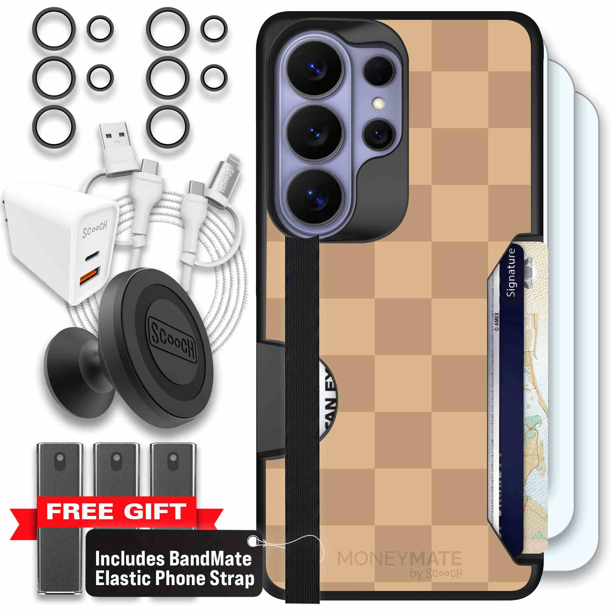 Checkered Beige | website | Galaxy S26 Ultra | Ultimate Bundle