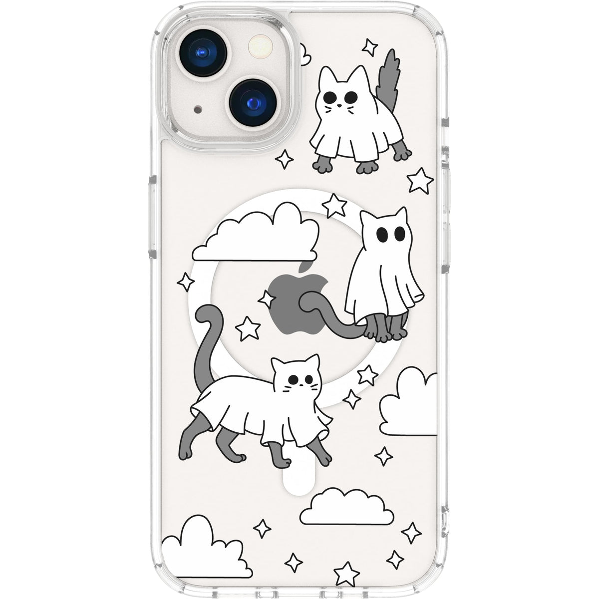 Scooch MagCase Scaredy Cats case featuring the original Scaredy Cats print