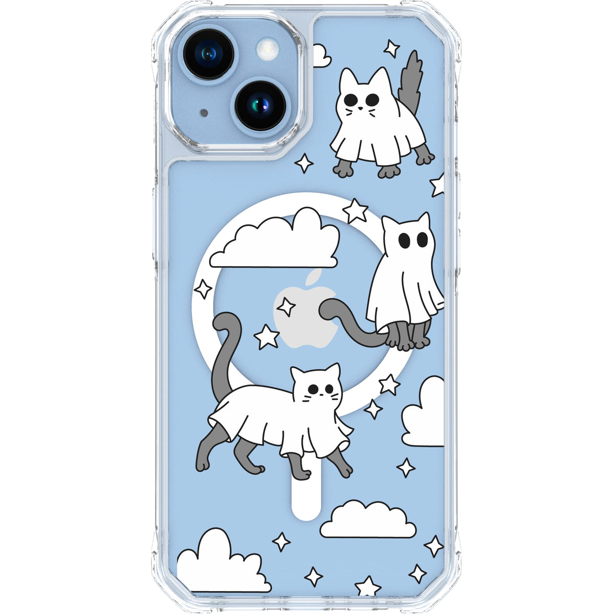 Scooch MagCase Scaredy Cats case featuring the original Scaredy Cats print