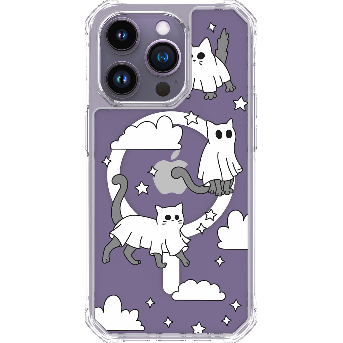 Scooch MagCase Scaredy Cats case featuring the original Scaredy Cats print