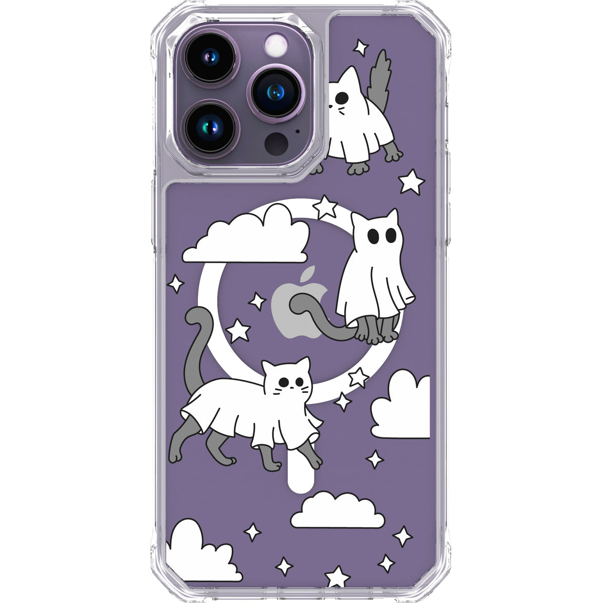 Scooch MagCase Scaredy Cats case featuring the original Scaredy Cats print