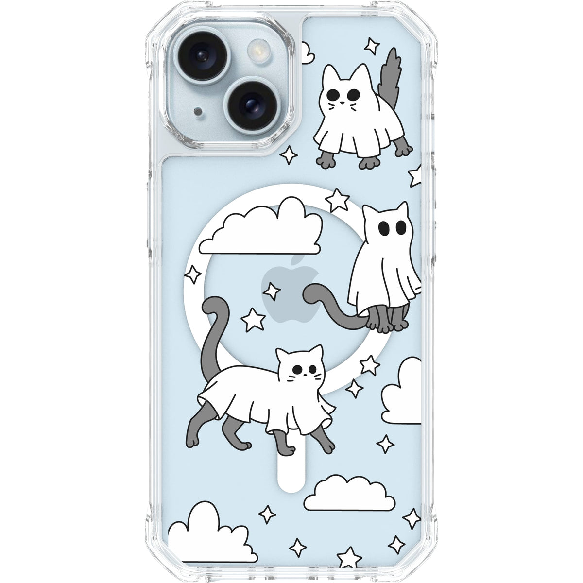 Scooch MagCase Scaredy Cats case featuring the original Scaredy Cats print