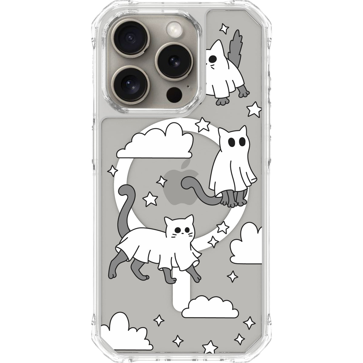 Scooch MagCase Scaredy Cats case featuring the original Scaredy Cats print