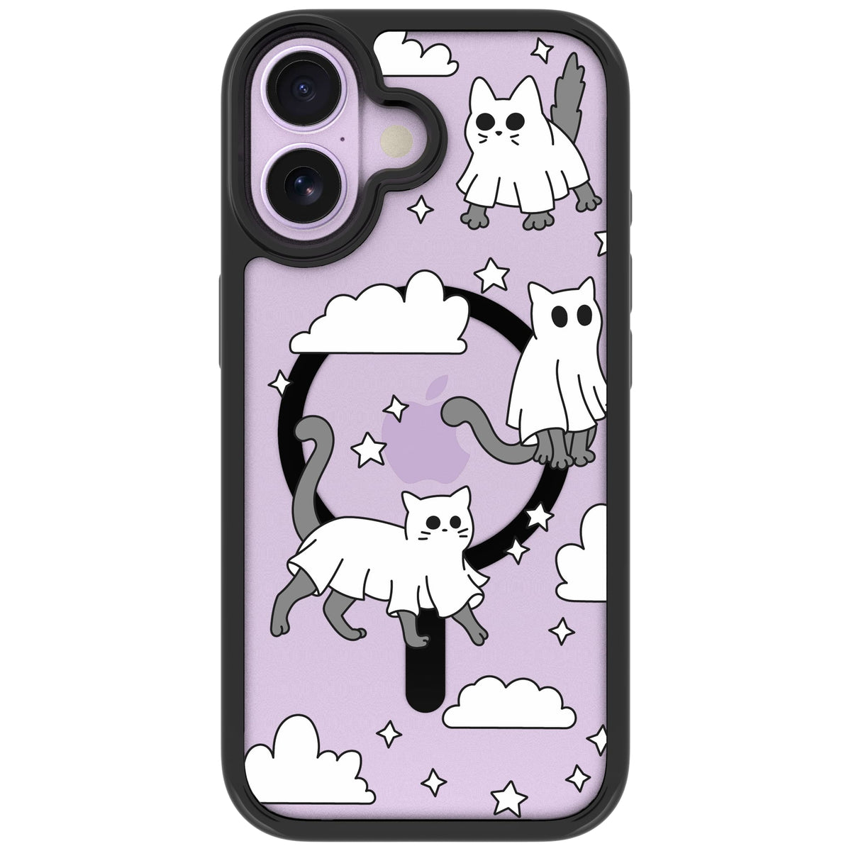 Scooch MagCase Scaredy Cats case featuring the original Scaredy Cats print