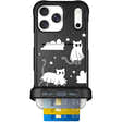 Scooch Wingmate Scaredy Cats case featuring the original Scaredy Cats print