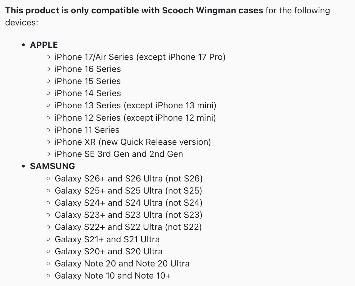 Swappable Replacement Clickstand for Wingman Cases