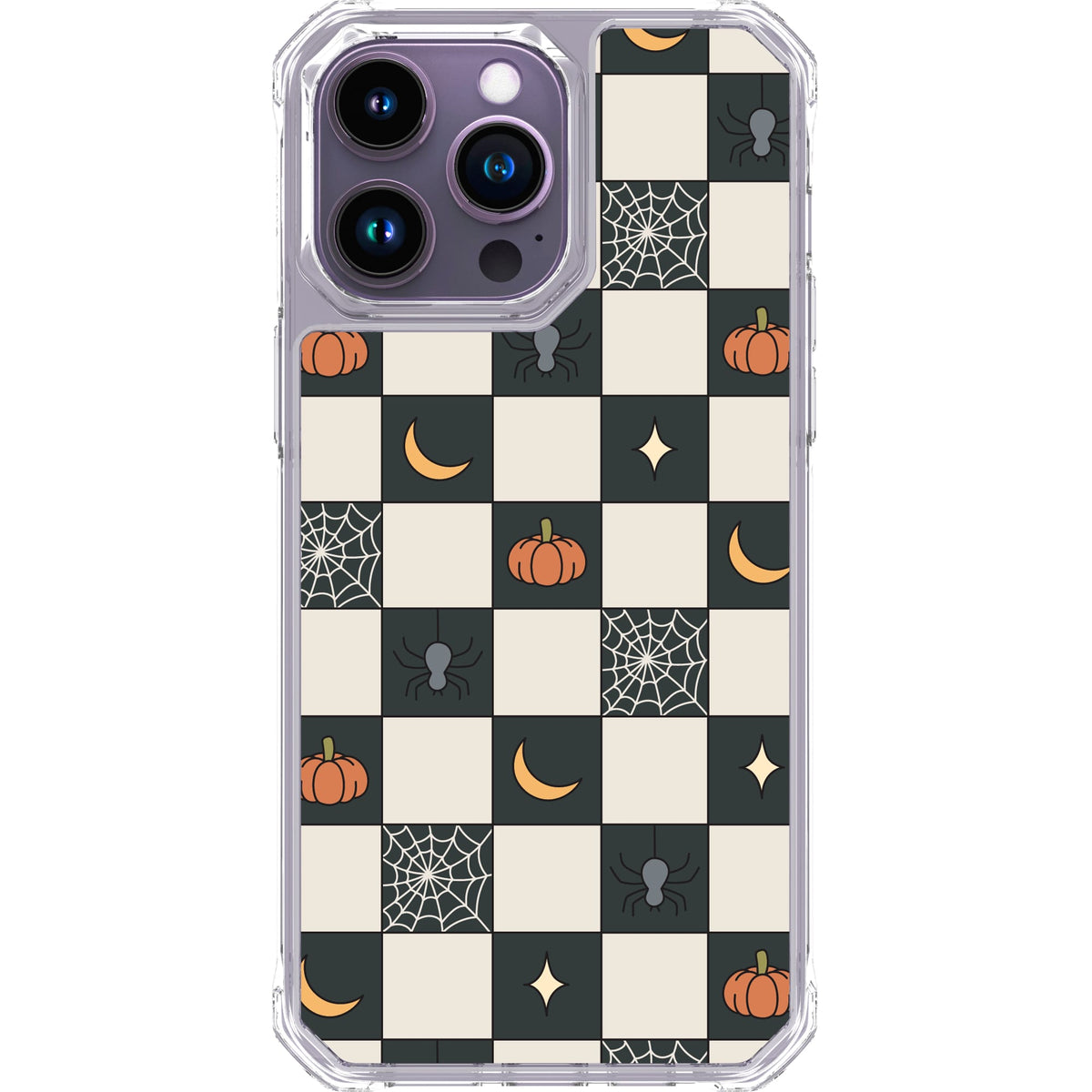 Scooch MagCase Spooky Squares case featuring the original Spooky Squares print
