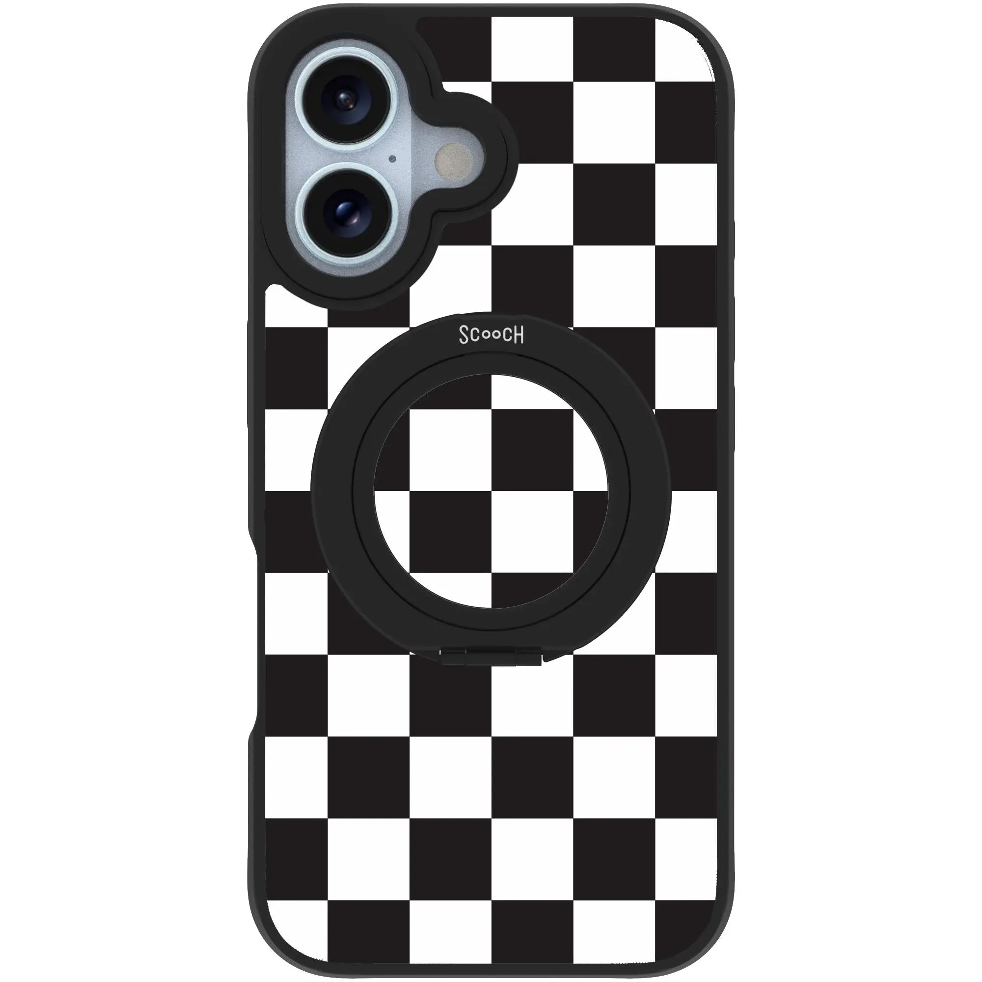 Scooch-HaloCase for iPhone 16-Checkered