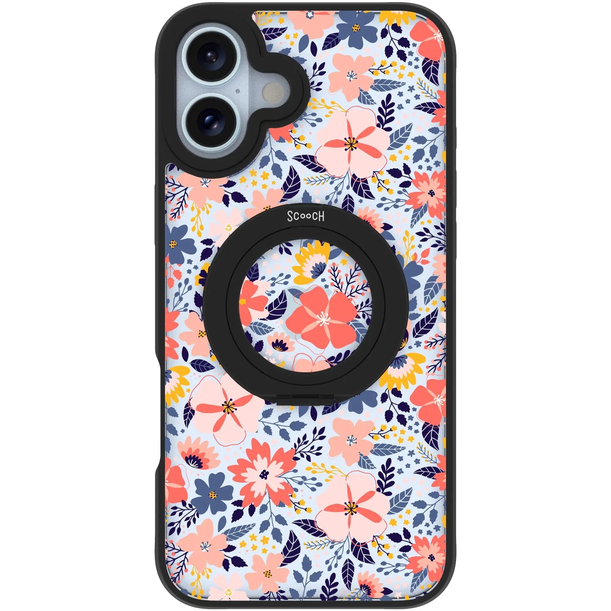Scooch MagCase in Wildflowers | Ultra Strong Magnetic Case for MagSafe iPhone 16 Plus - HaloCase Case Only