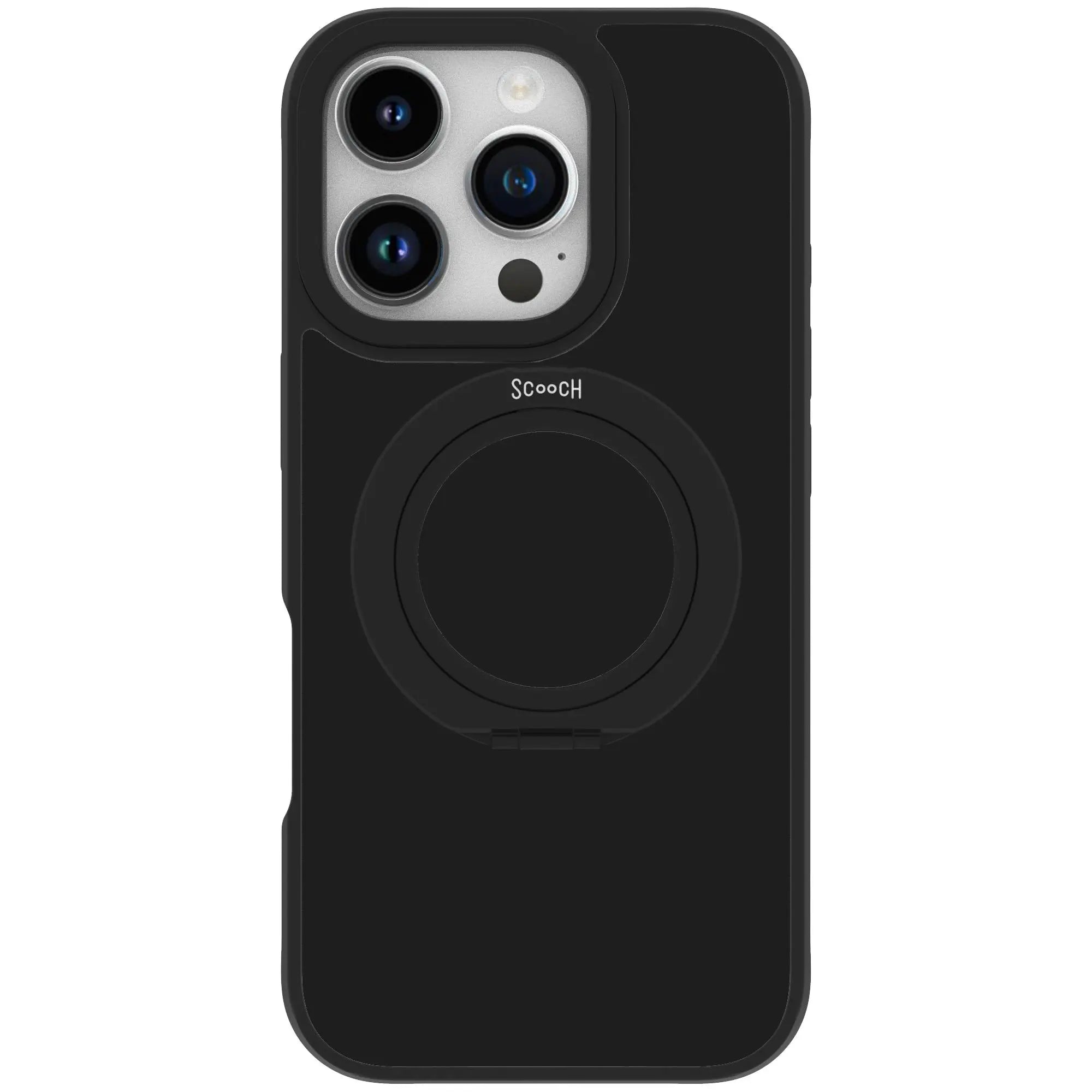 Scooch MagCase in Black | Ultra Strong Magnetic Case for MagSafe iPhone 16 Pro - HaloCase Case Only