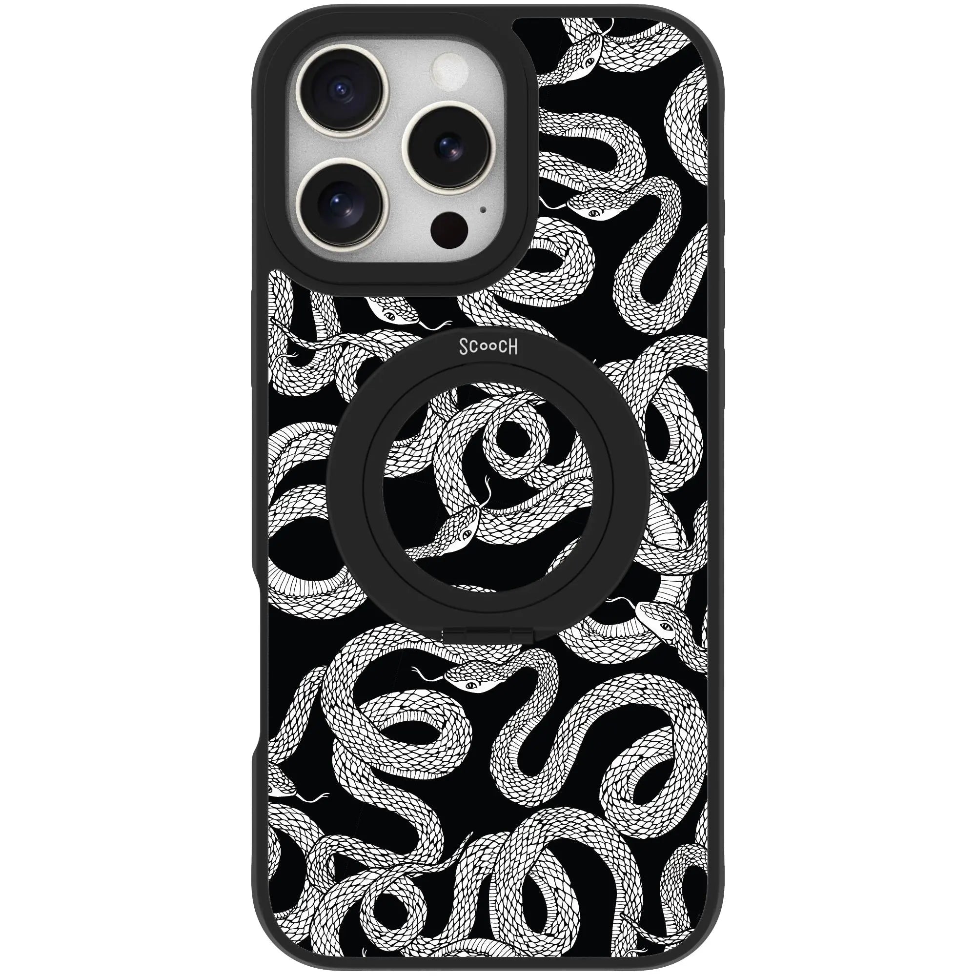 Scooch MagCase in Snakes | Ultra Strong Magnetic Case for MagSafe iPhone 16 Pro Max - HaloCase Case Only