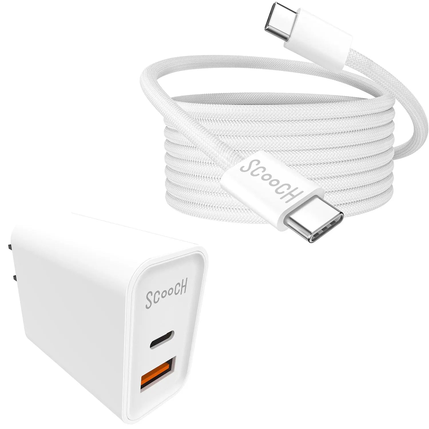 Scooch-JuiceCord C - 60W Charging Cable (4FT) USB-C to USB-C-with-JuicePlug