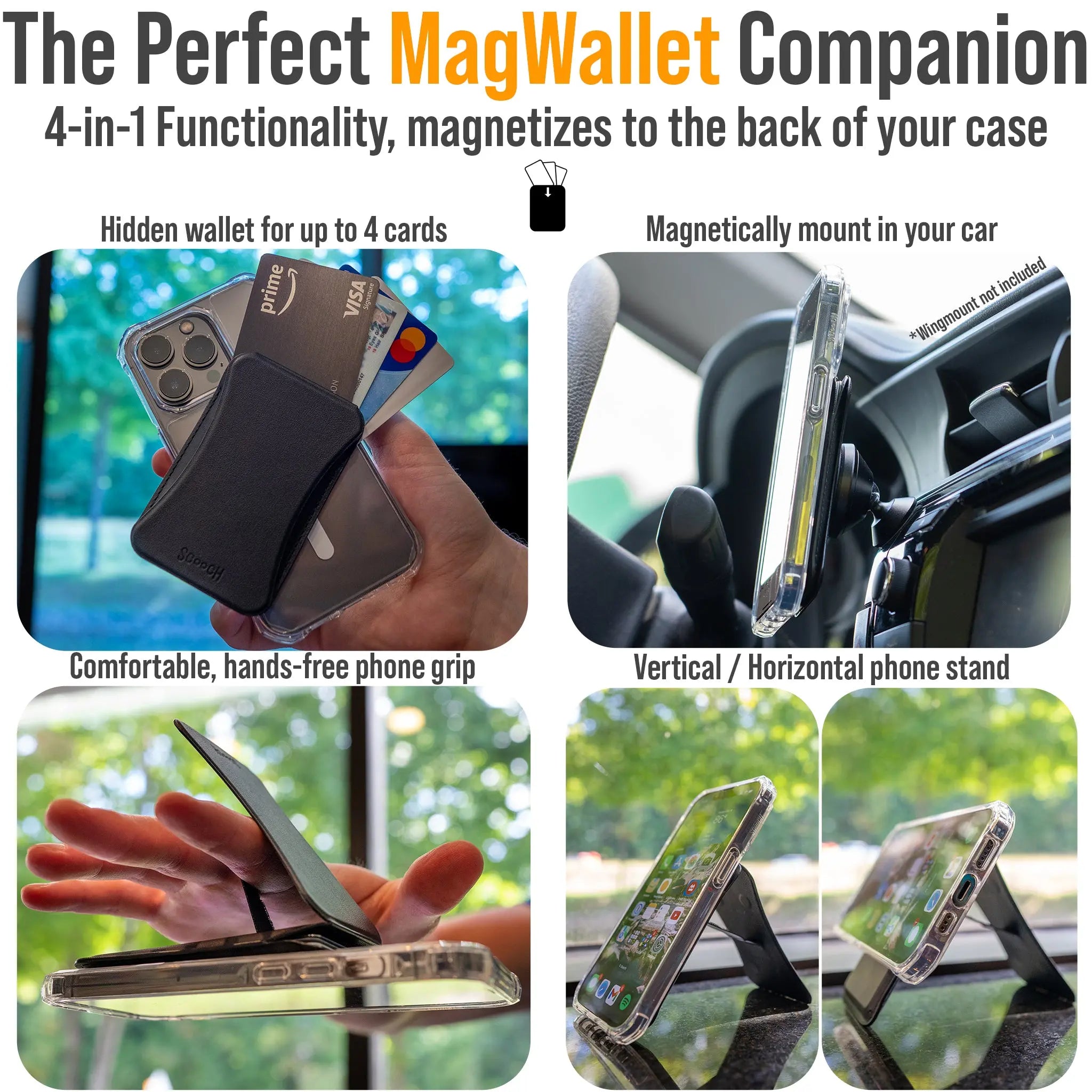 Scooch-MagCase + MagWallet 2.0 MixMatch Bundle for iPhone 14 Pro-