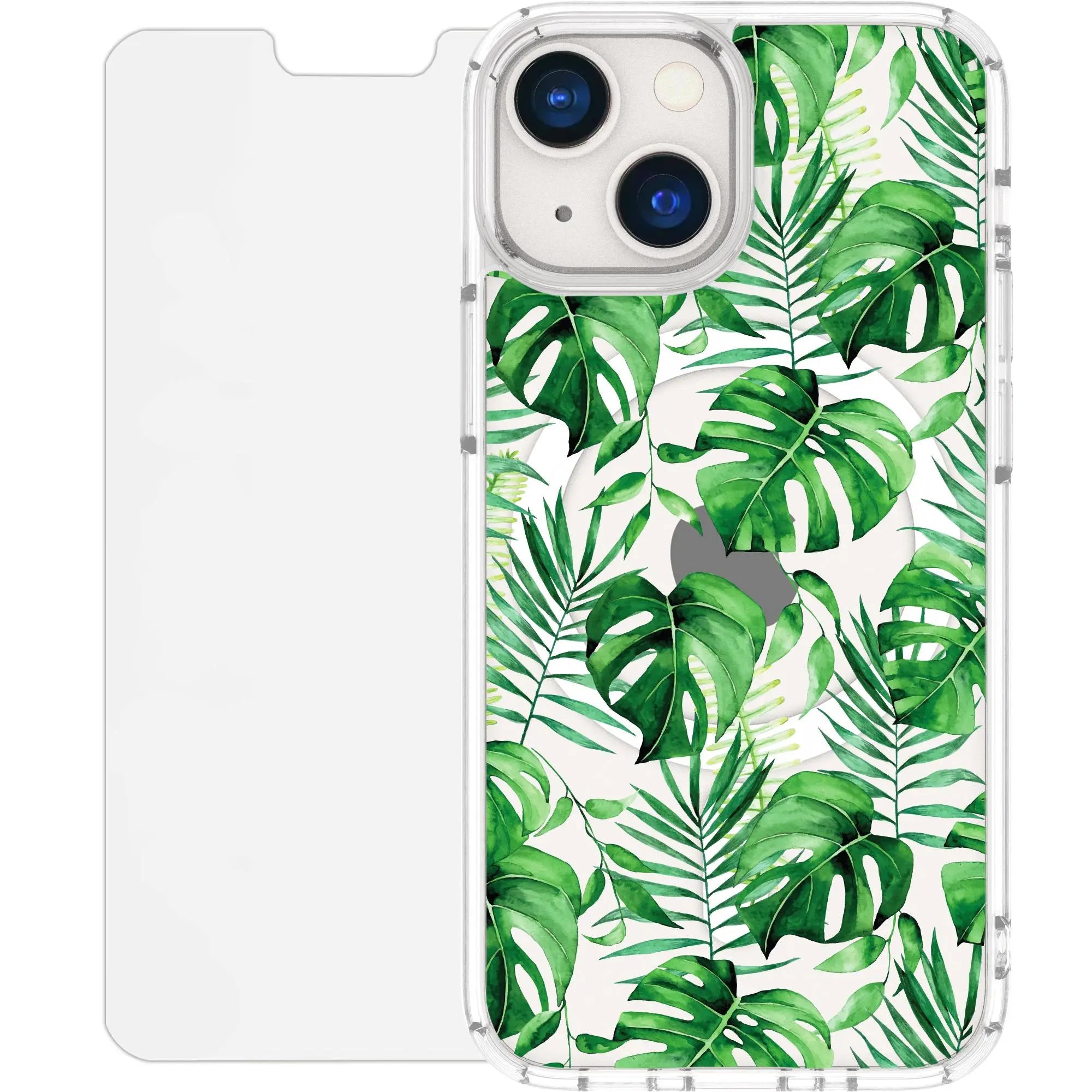 Scooch-MagCase for iPhone 13 Mini-Monstera