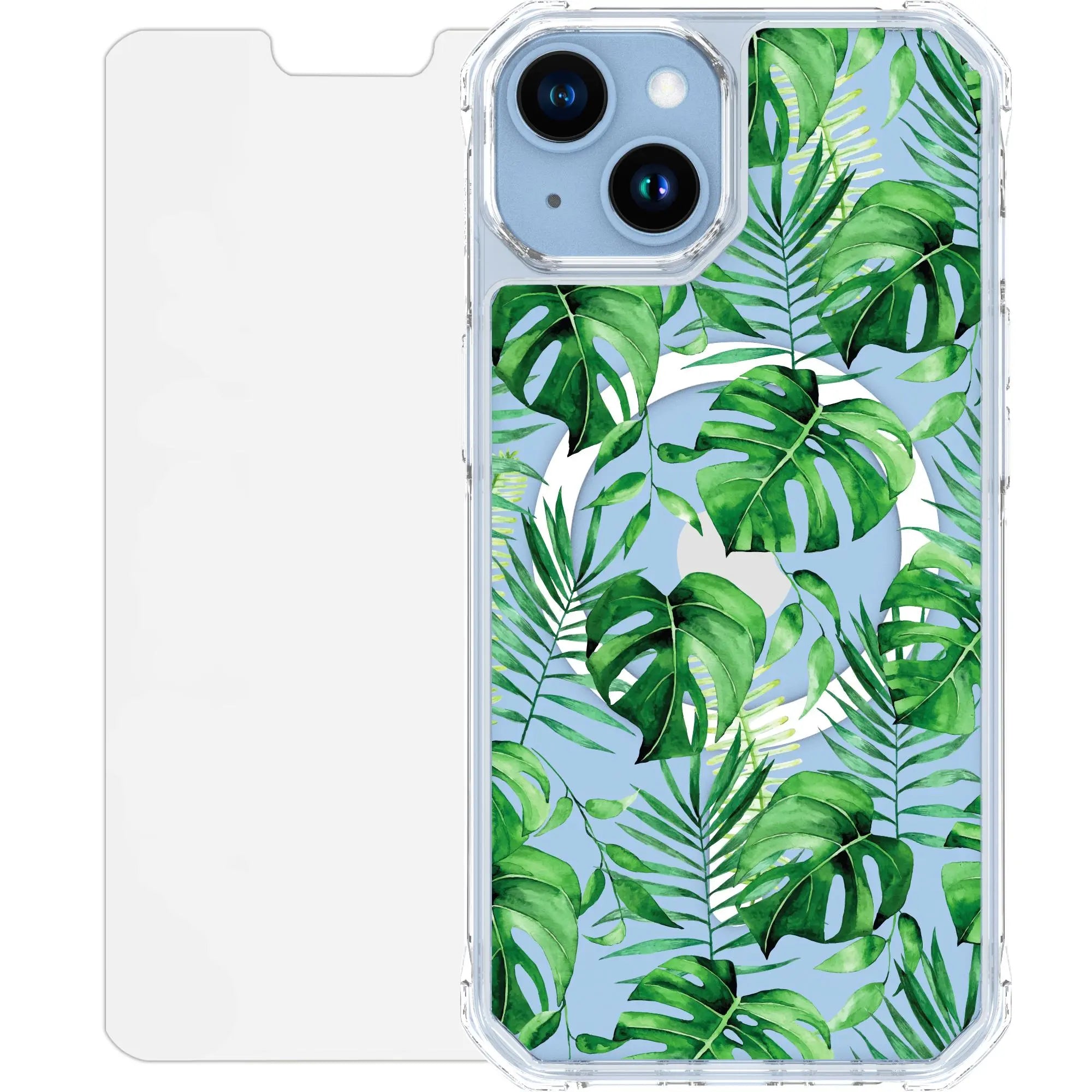 Scooch-MagCase for iPhone 14-Monstera