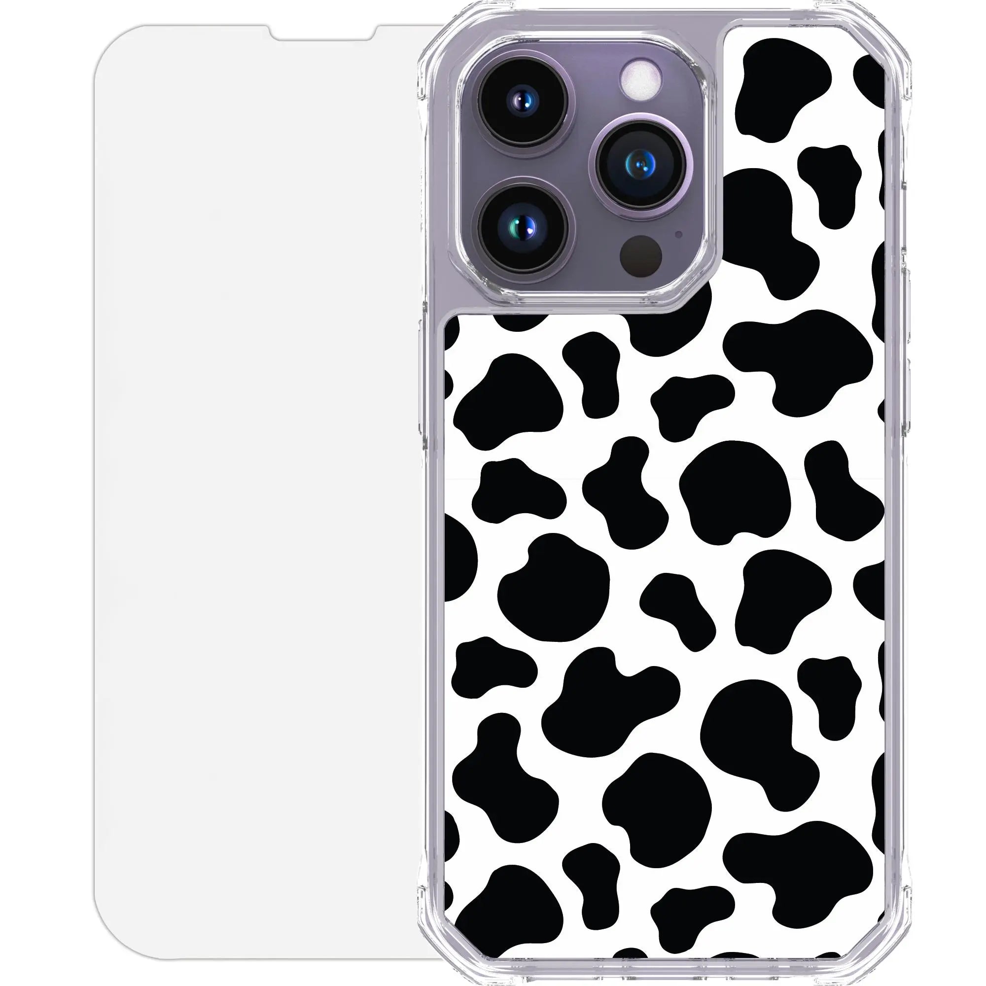 Scooch-MagCase for iPhone 14 Pro-Cow-Print