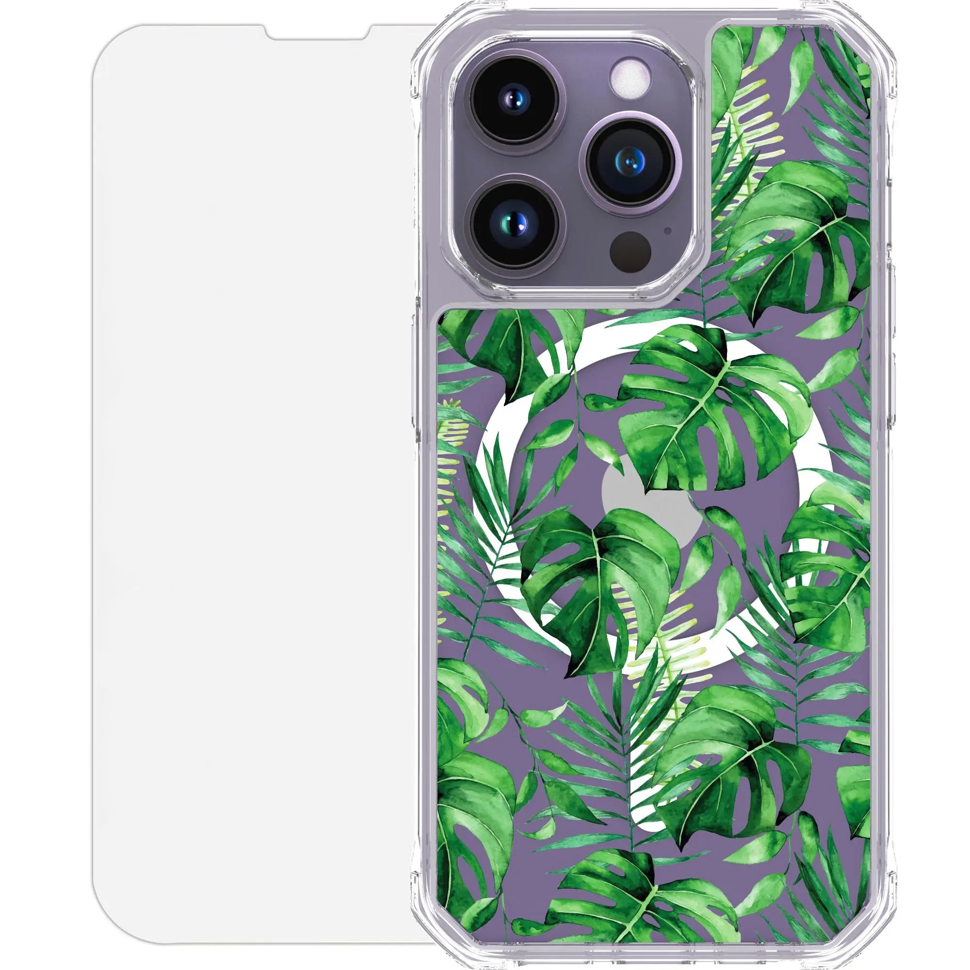 Scooch-MagCase for iPhone 14 Pro-Monstera