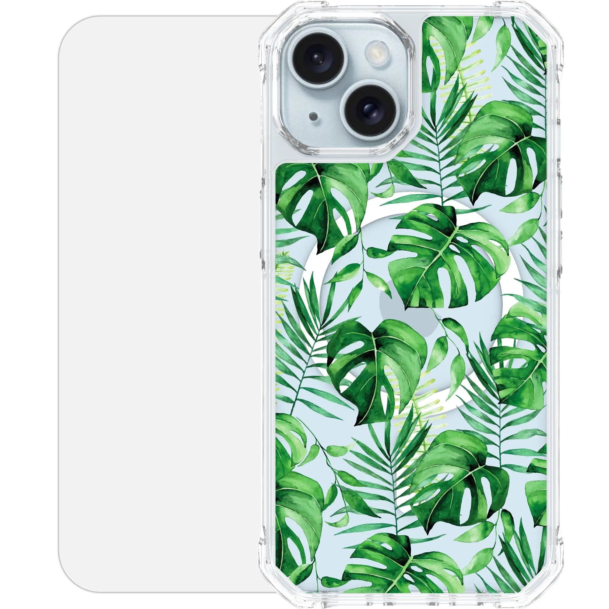 Scooch-MagCase for iPhone 15-Monstera