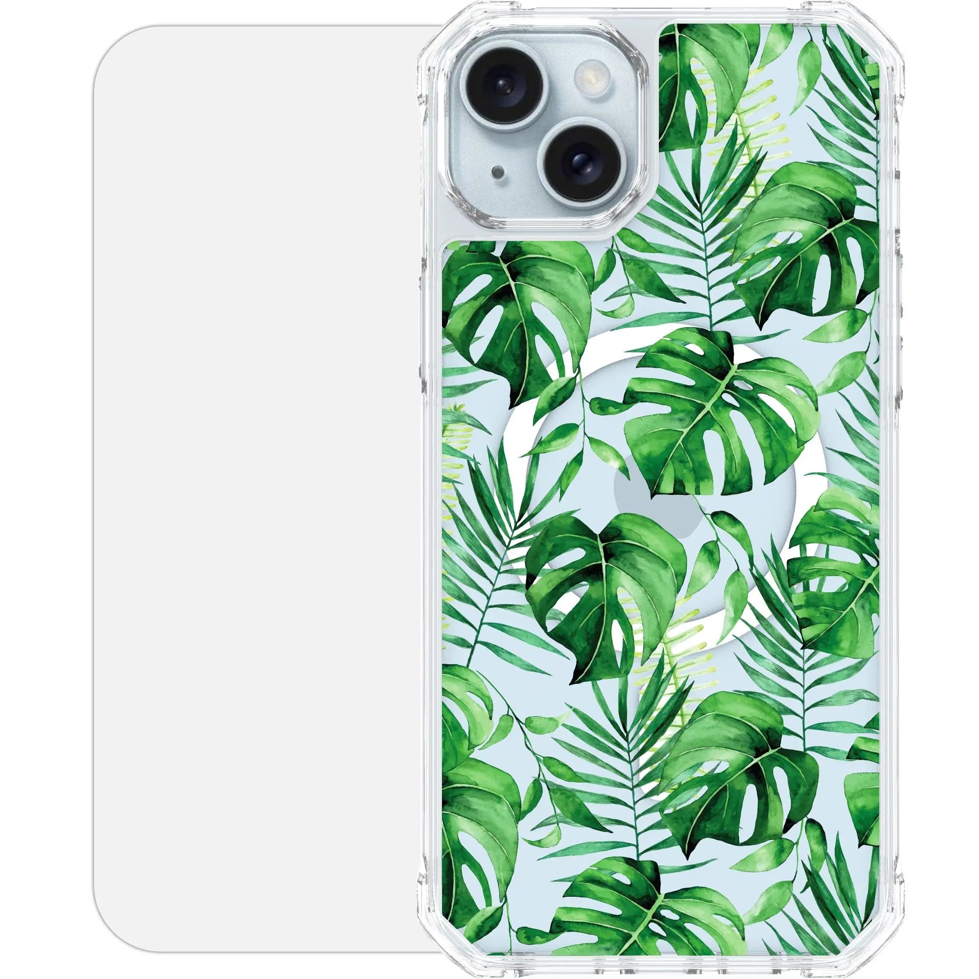 Scooch-MagCase for iPhone 15 Plus-Monstera