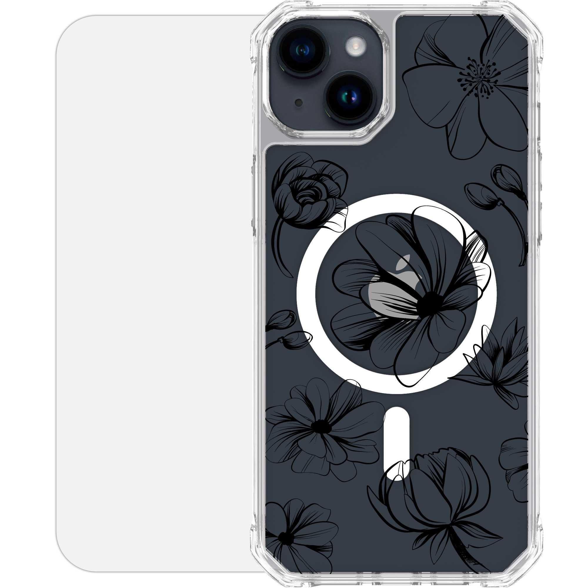 Scooch-MagCase for iPhone 15 Plus-VintageFlowers