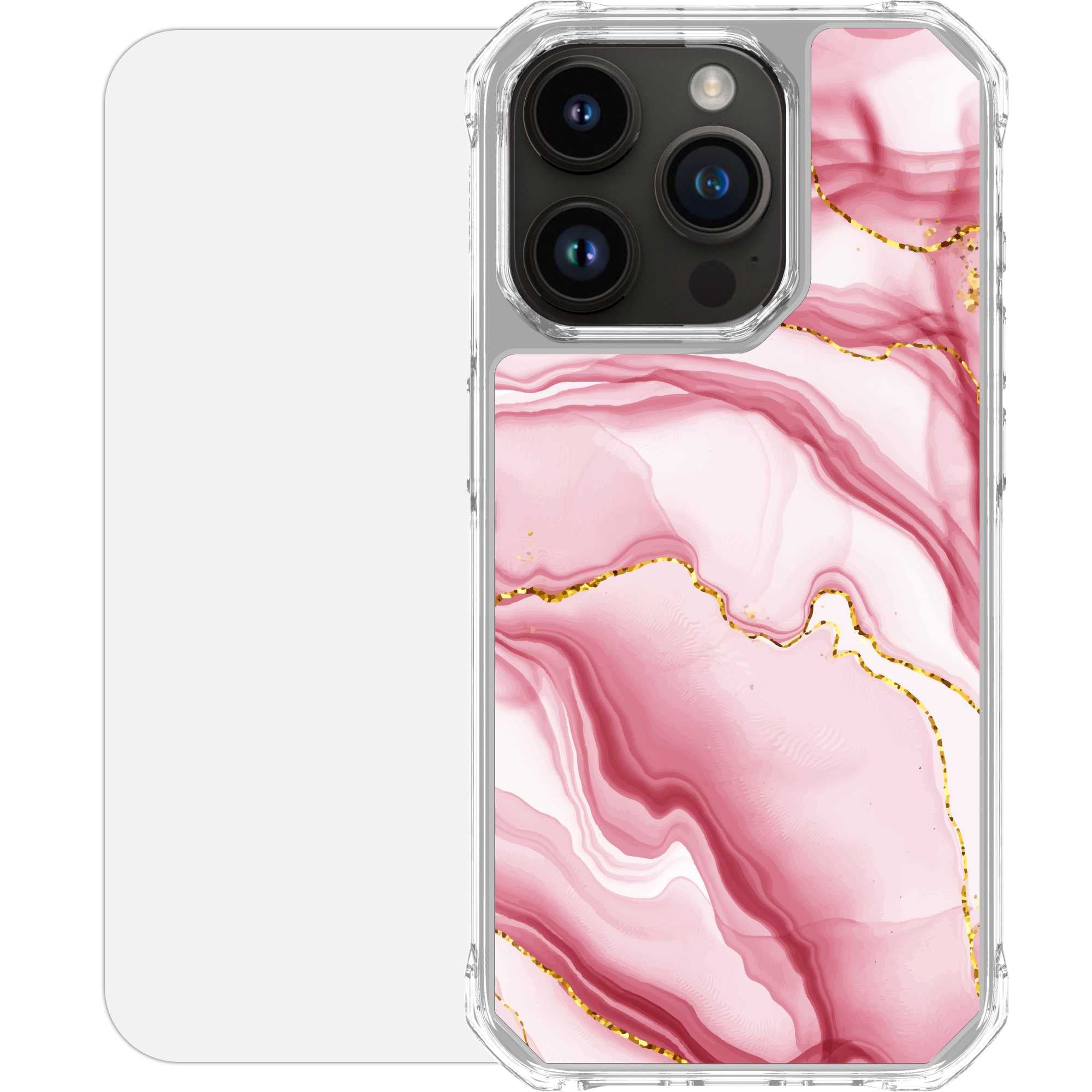 Scooch-MagCase for iPhone 15 Pro-BlushMarble