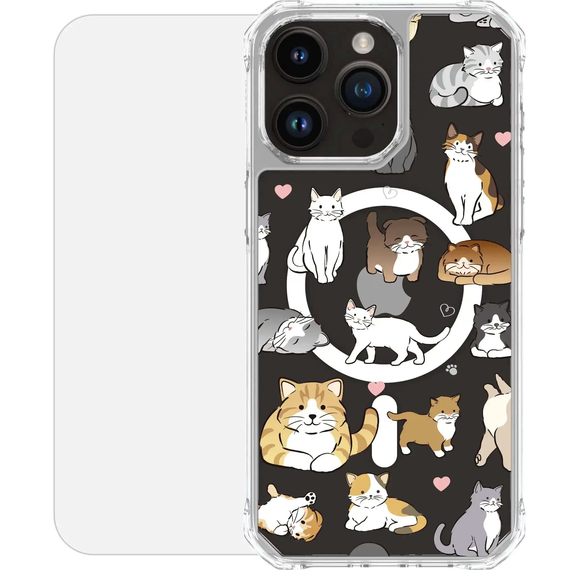 Scooch-MagCase for iPhone 15 Pro Max-Cat Party