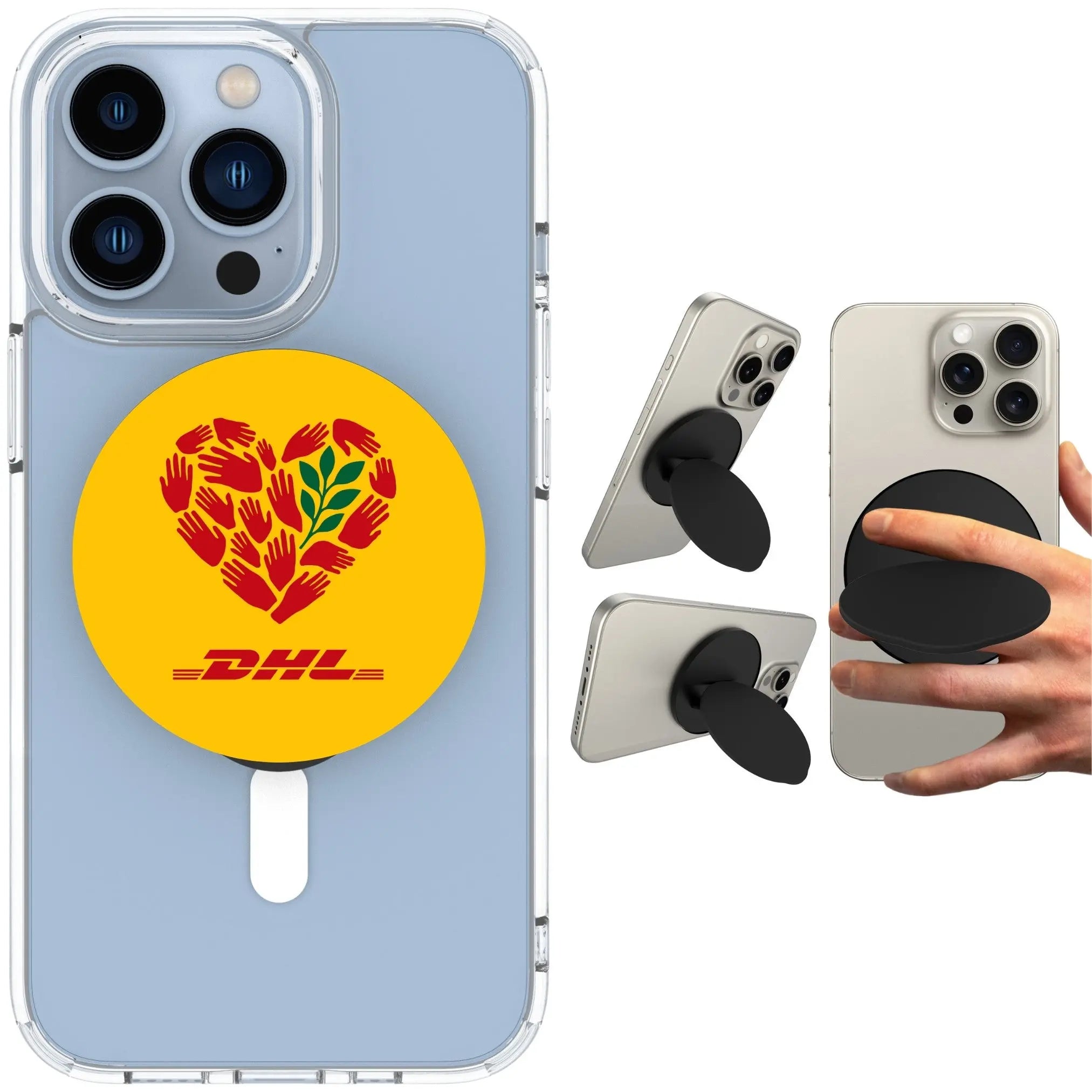 Scooch-MagStar for MagSafe - Round Phone Grip and Stand (DHL Cares Design)-DHL Cares