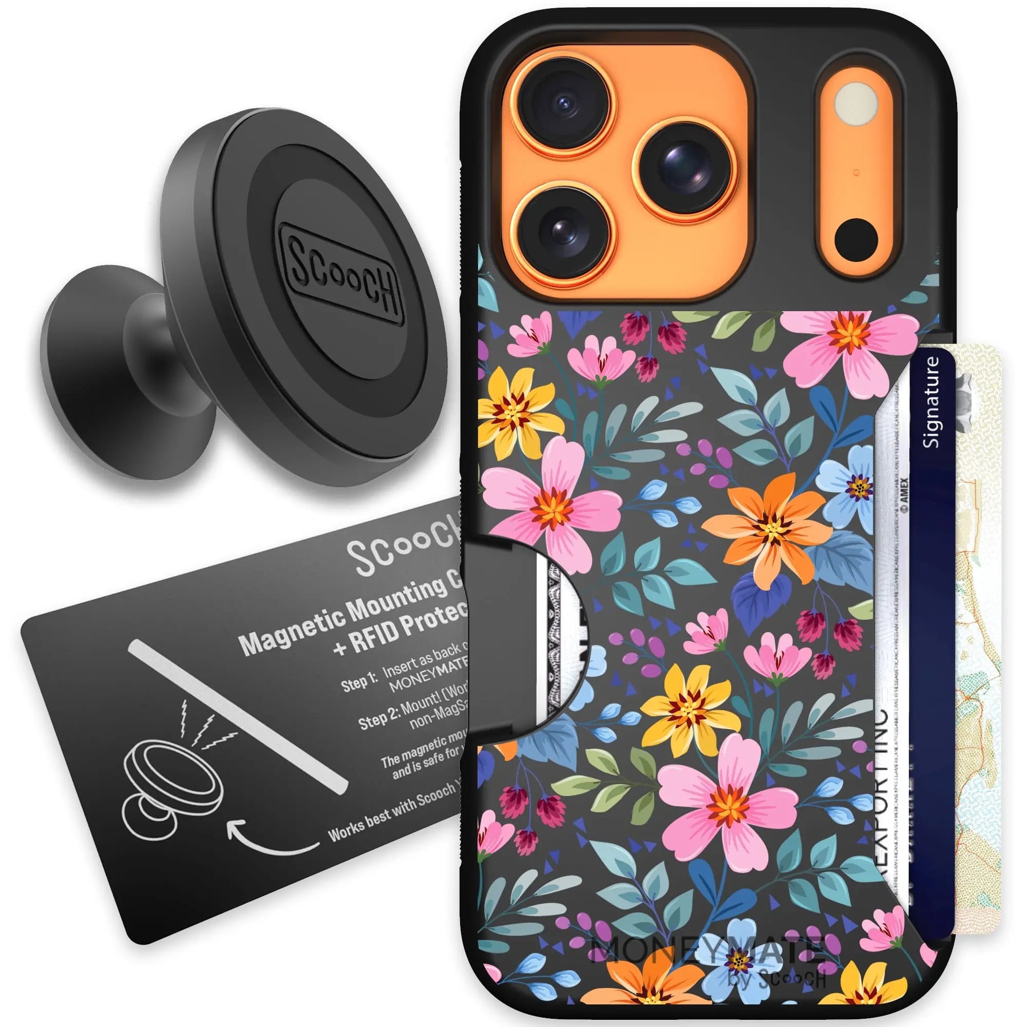 Scooch-Moneymate Starter Bundle for iPhone 17 Pro-Full Bloom
