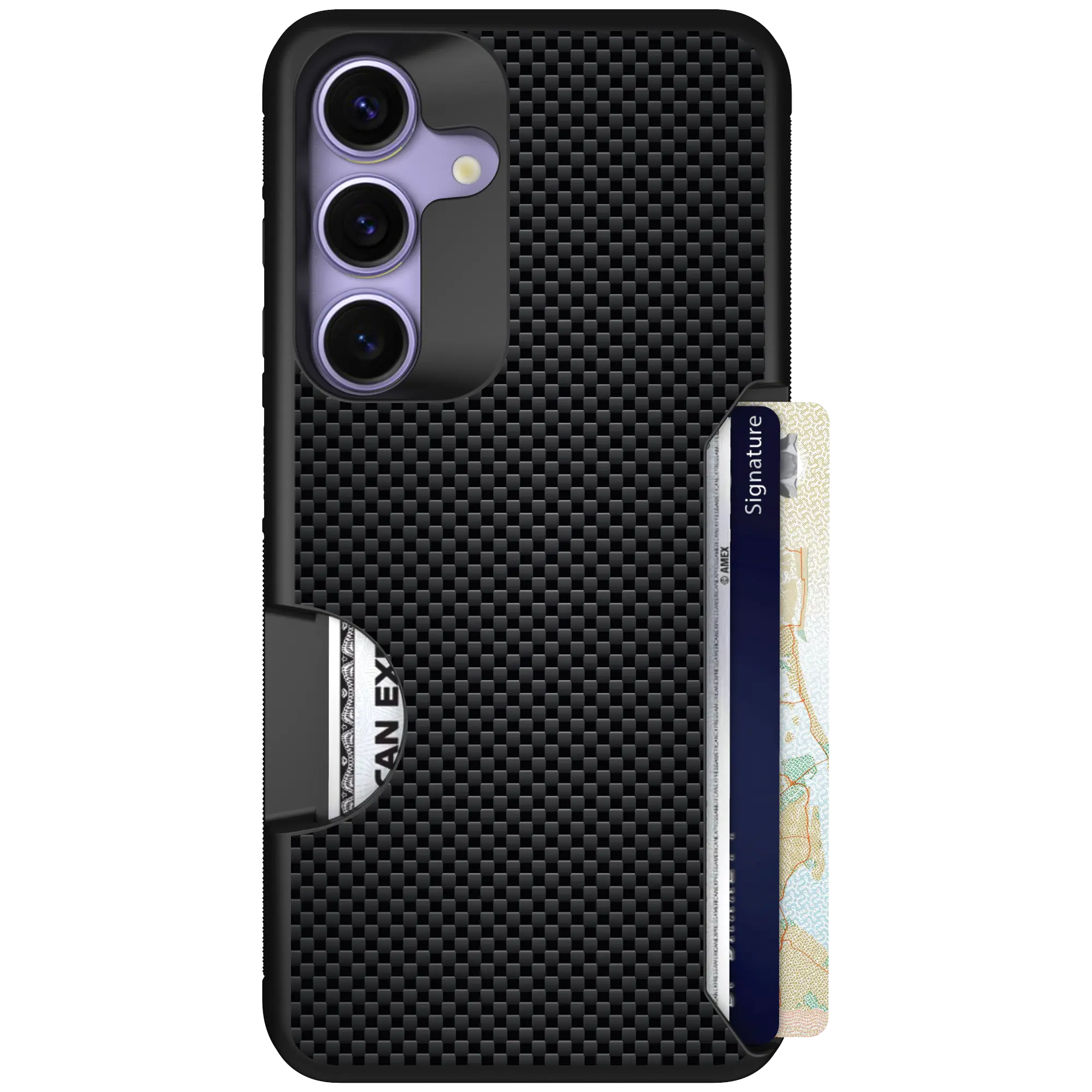 Scooch-Moneymate for Samsung Galaxy S25-Carbon-Fiber