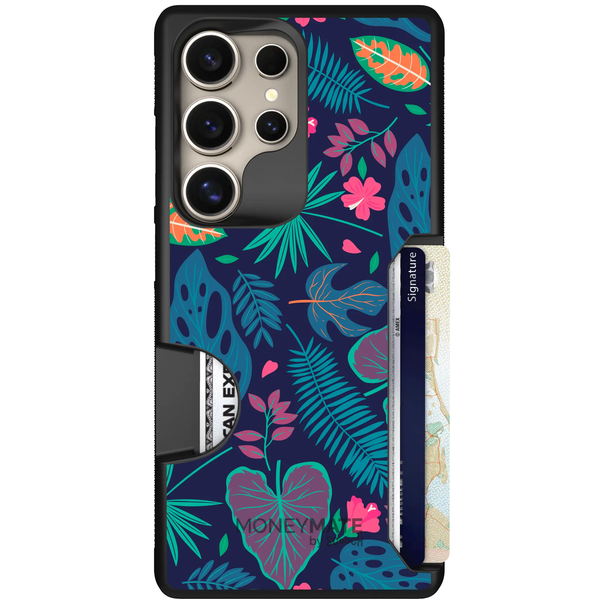 Scooch-Moneymate for Samsung Galaxy S25 Ultra-Tropical-Leaves