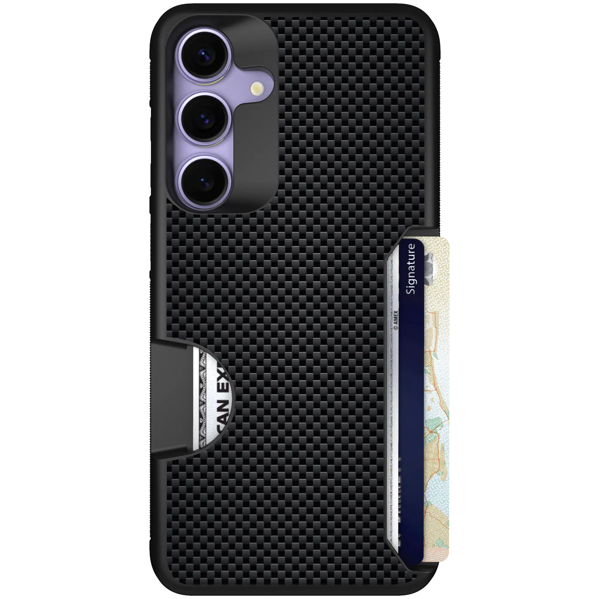 Scooch-Moneymate for Samsung Galaxy S25+-Carbon-Fiber