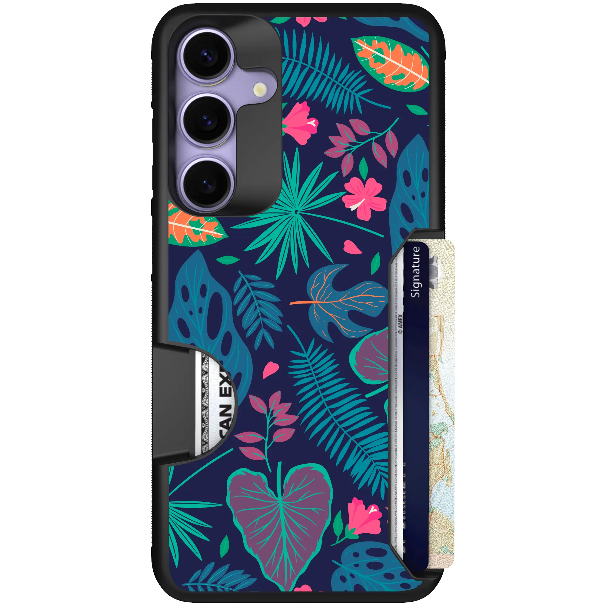 Scooch-Moneymate for Samsung Galaxy S25+-Tropical-Leaves